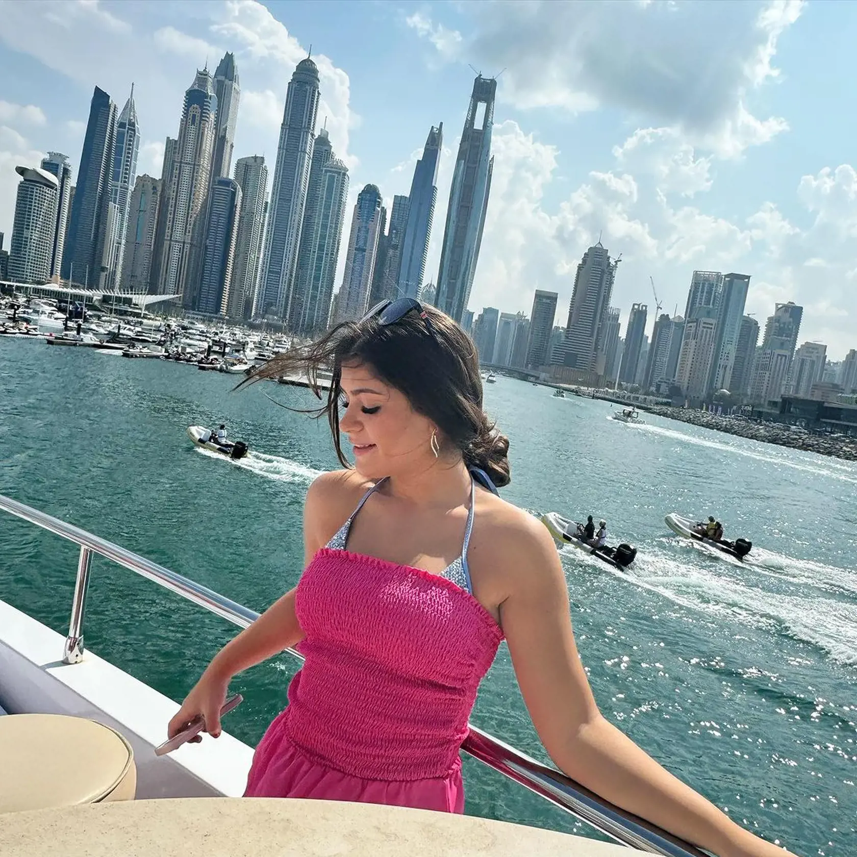 Vanesskasa v Dubaji cíti ako doma.