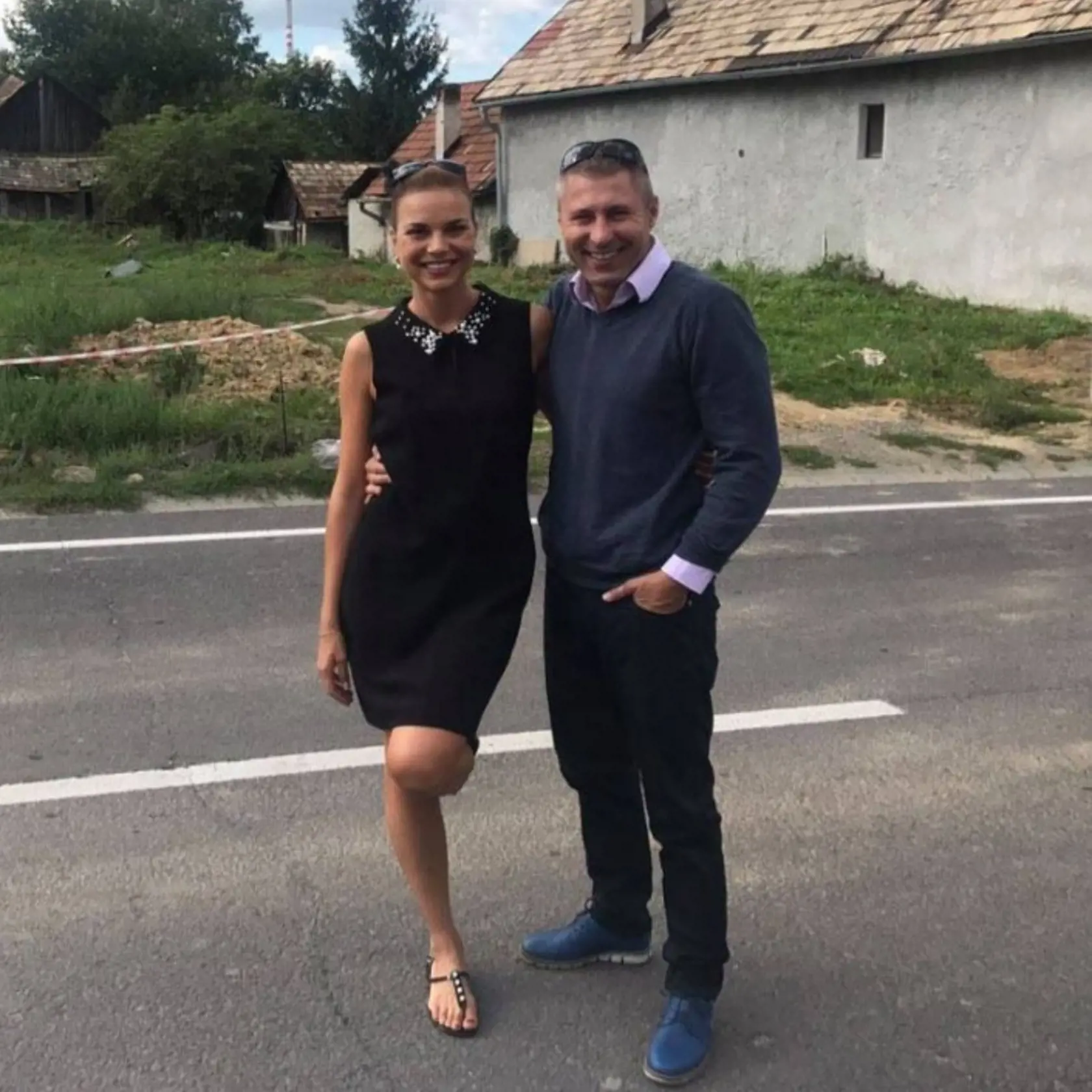 S Martinom, s ktorým sa už aj rozišla.