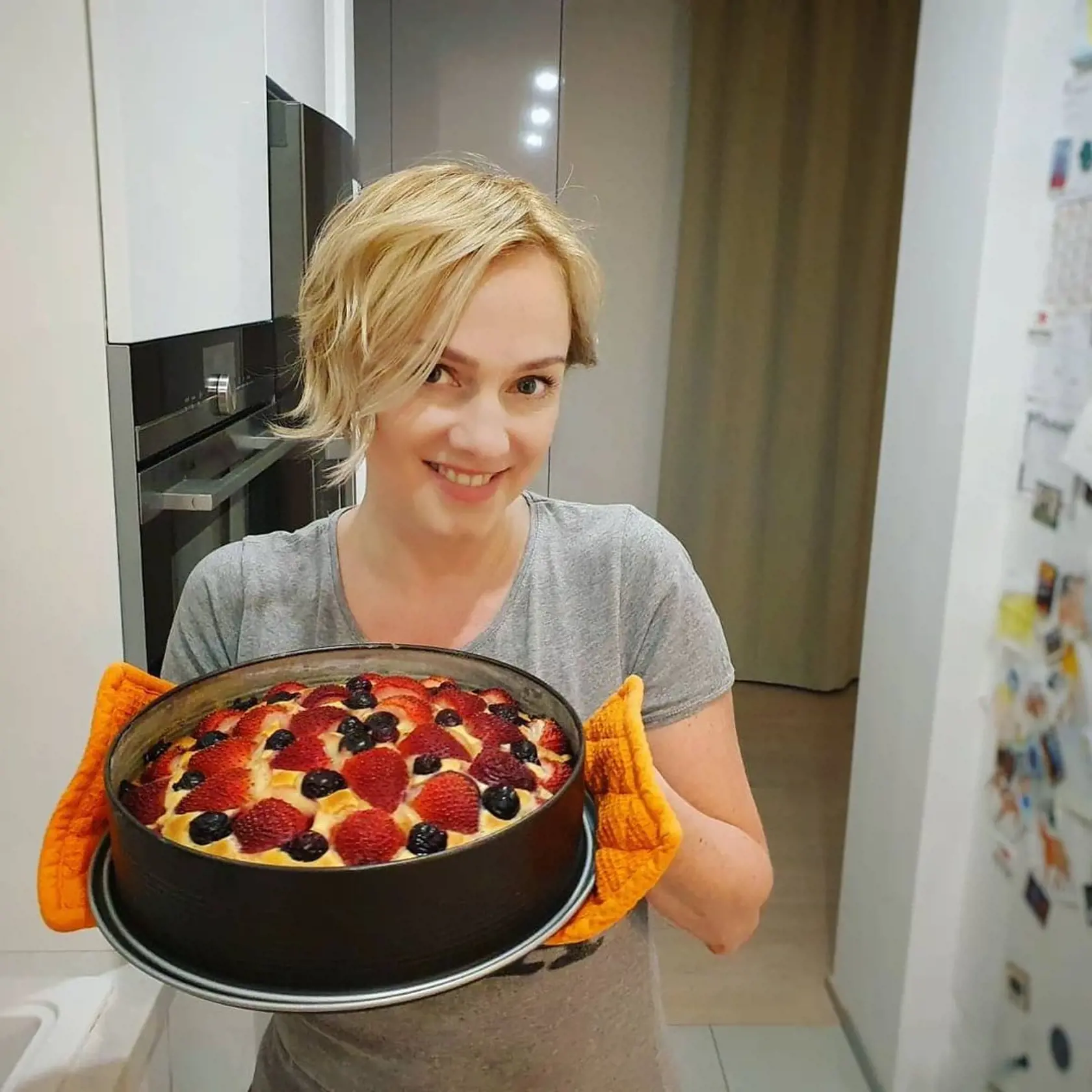 Monika pravidelne pečie dobroty.