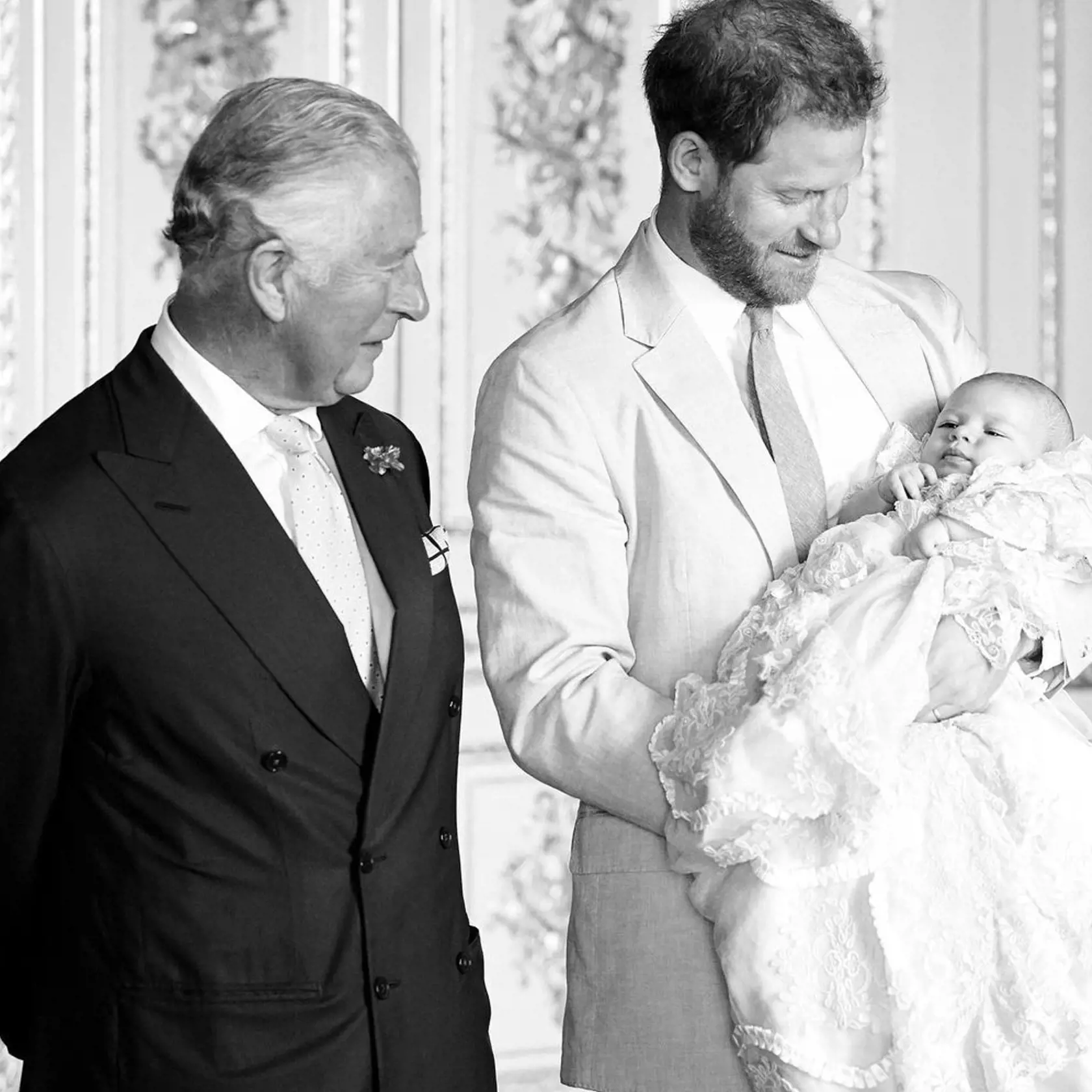 Prin Harry, Charles a malý Archie