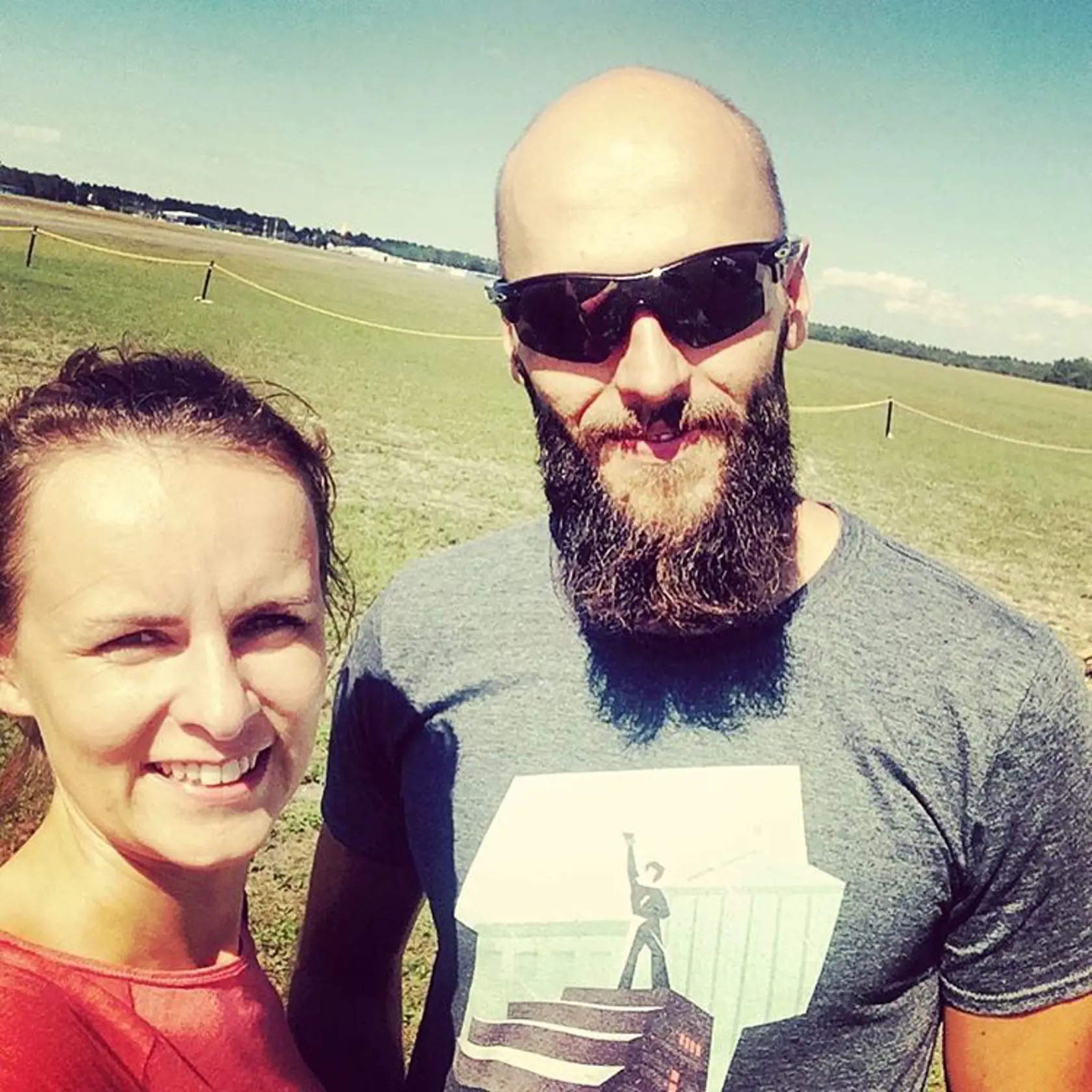 Michal a Dominika v čase, kedy ešte tvorili pár.