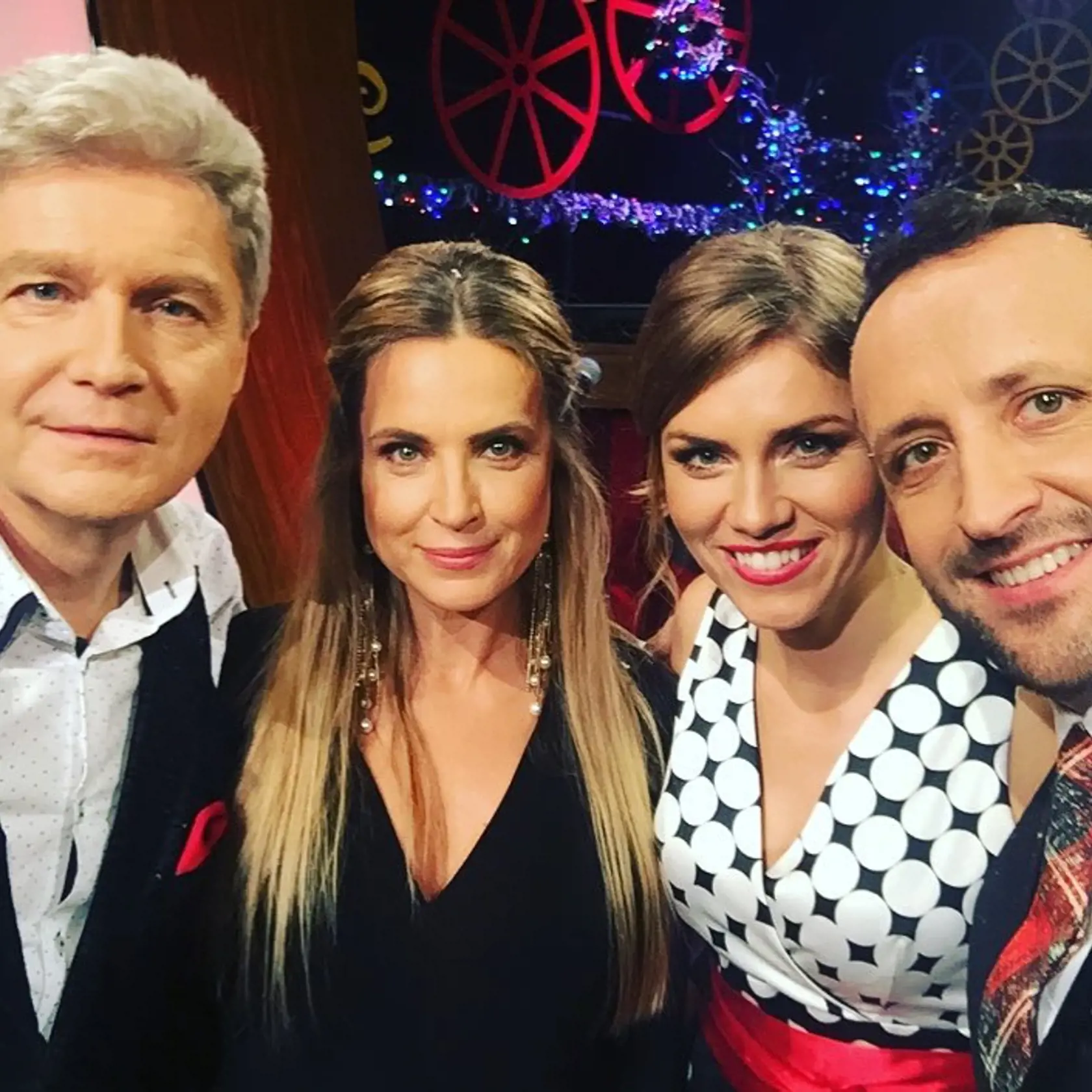 Erika Judínyová a Štefan Skrúcaný so svojimi priateľmi, Ondrom a Erikou Kandráčovcami.