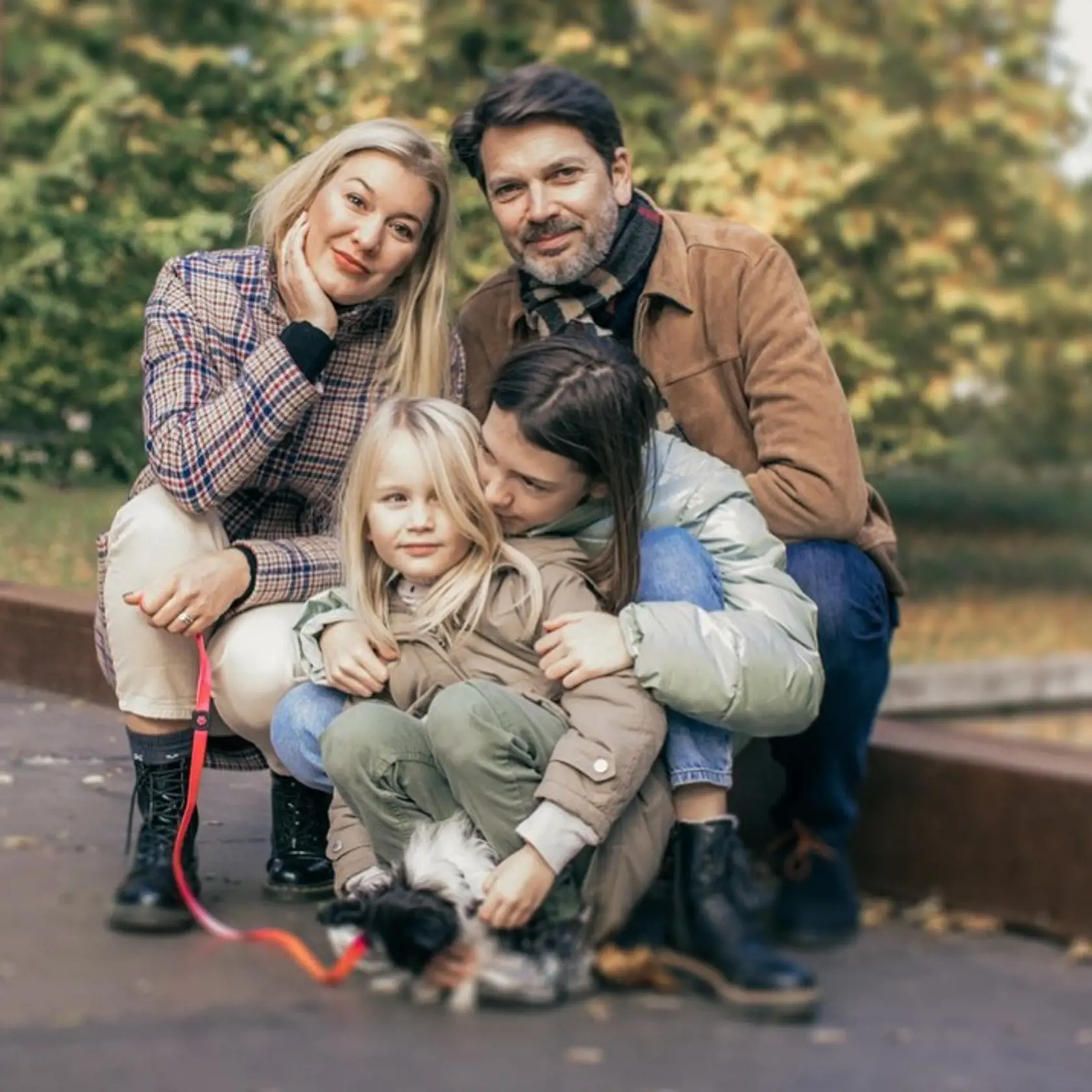 Marek Majeksý so svojou krásnou rodinkou