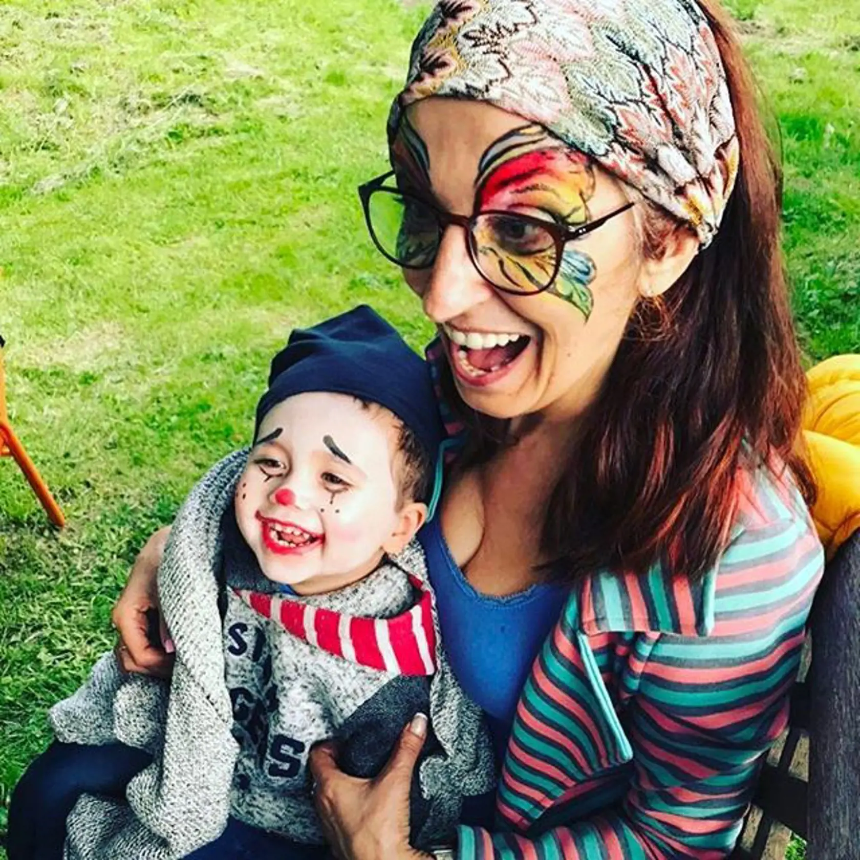 Zdenka so synom Oskarom