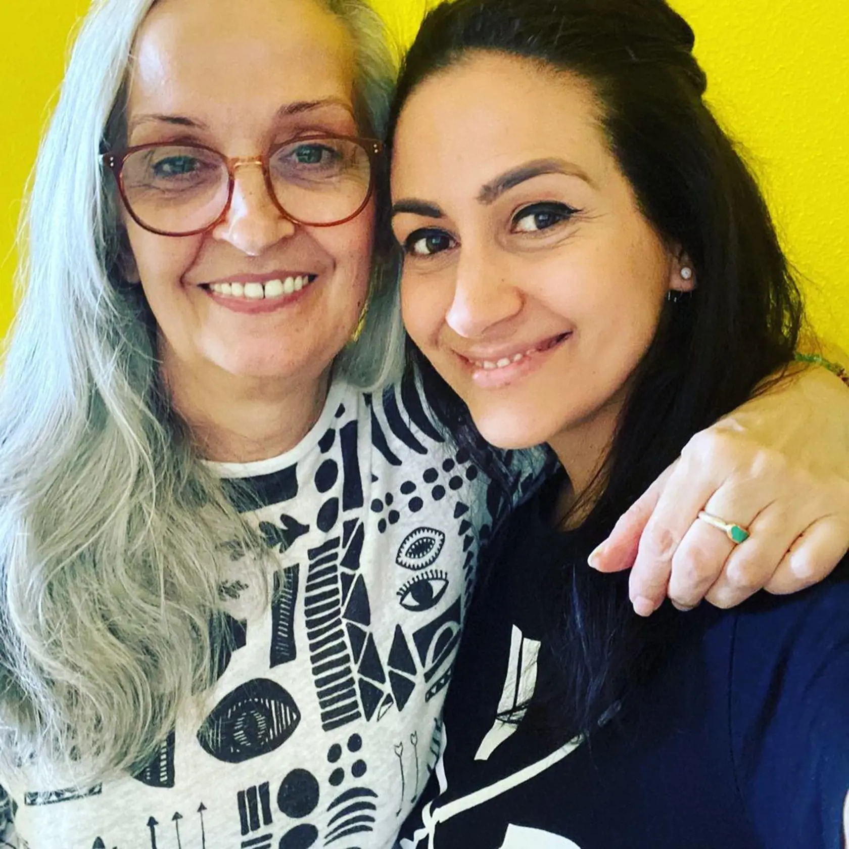 Zdenka Predná s mamou