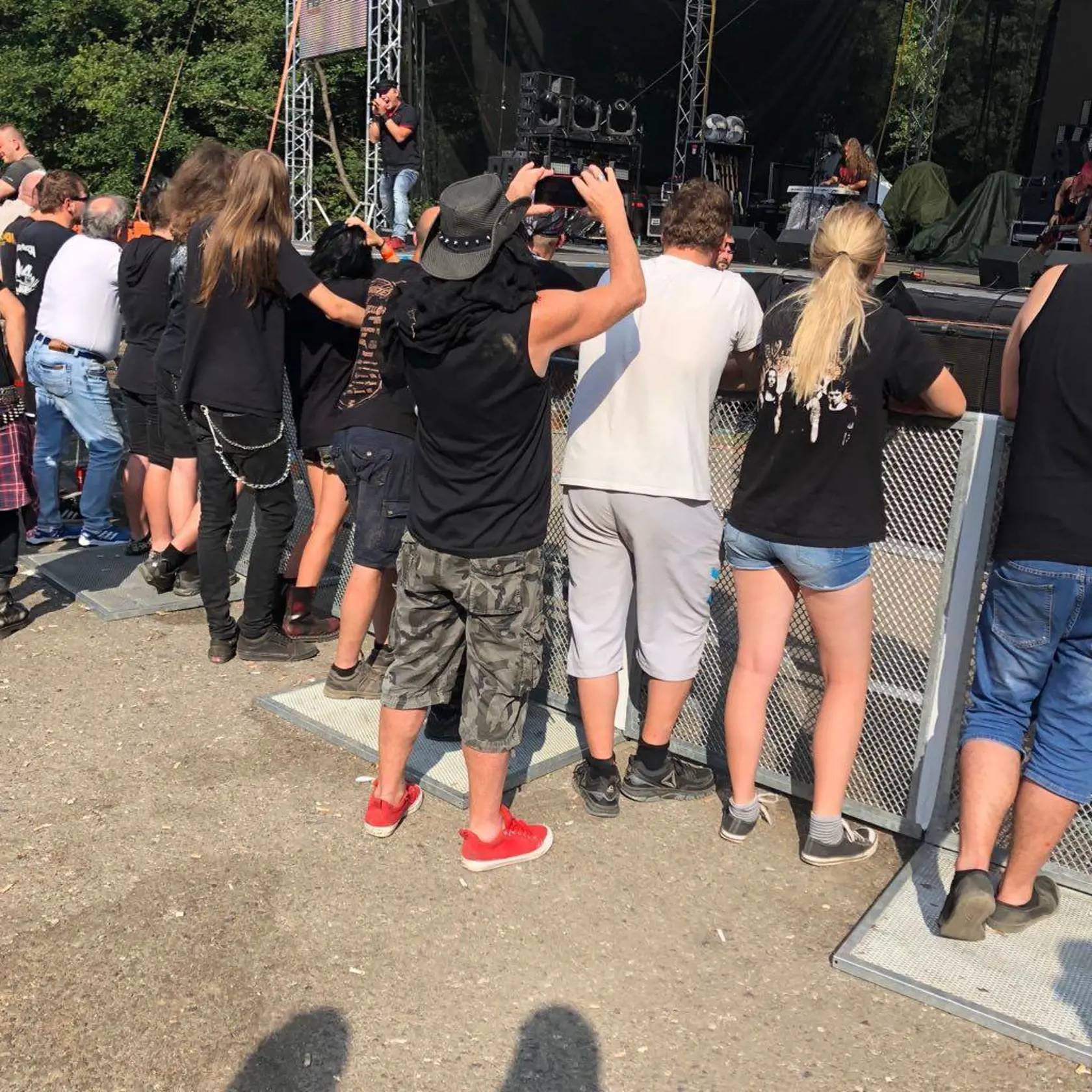 Erik Tomáš si koncert obľúbenej kapely nenechal ujsť. 