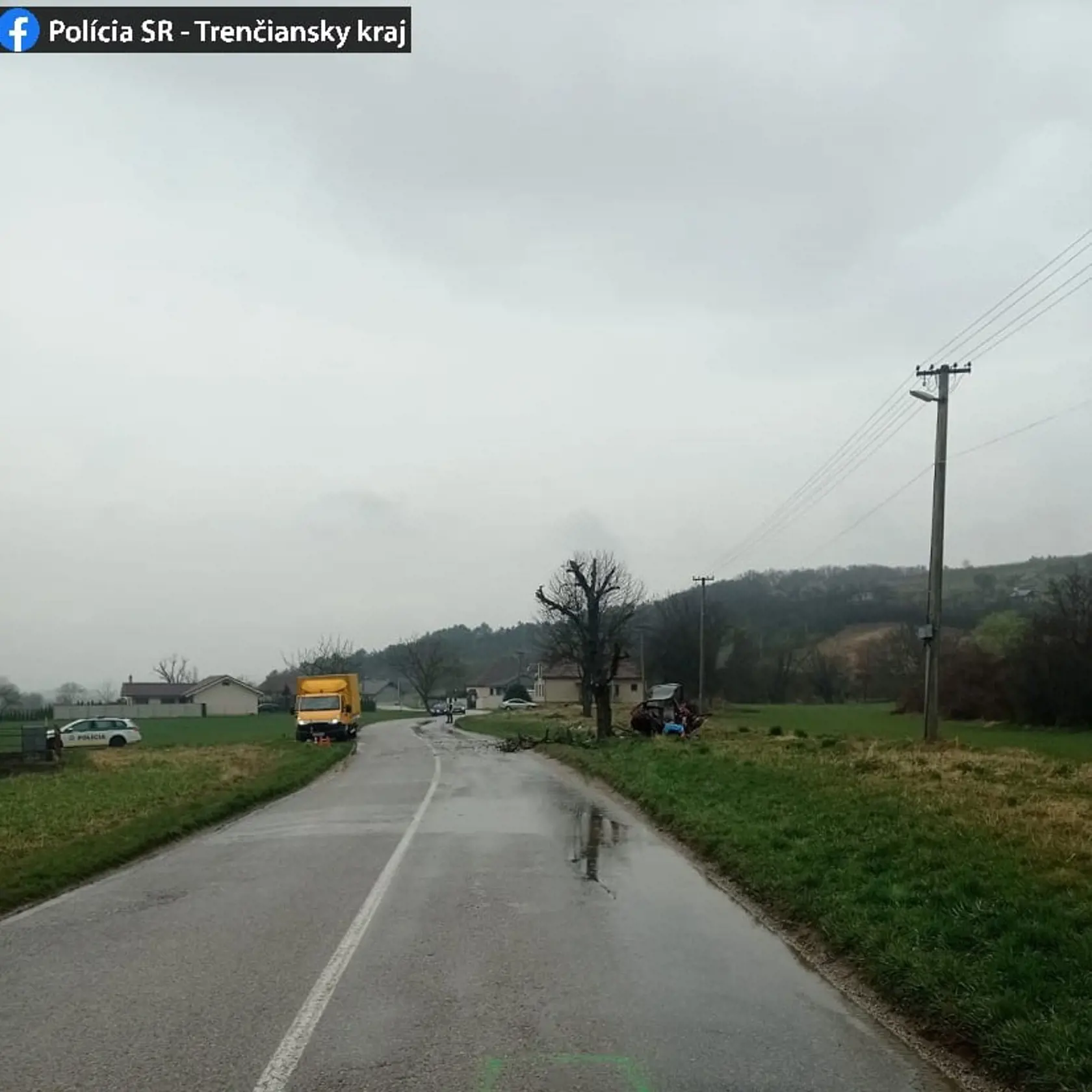 TRAGICKÁ DOPRAVNÁ NEHODA V OKRESE NOVÉ MESTO NAD VÁHOM