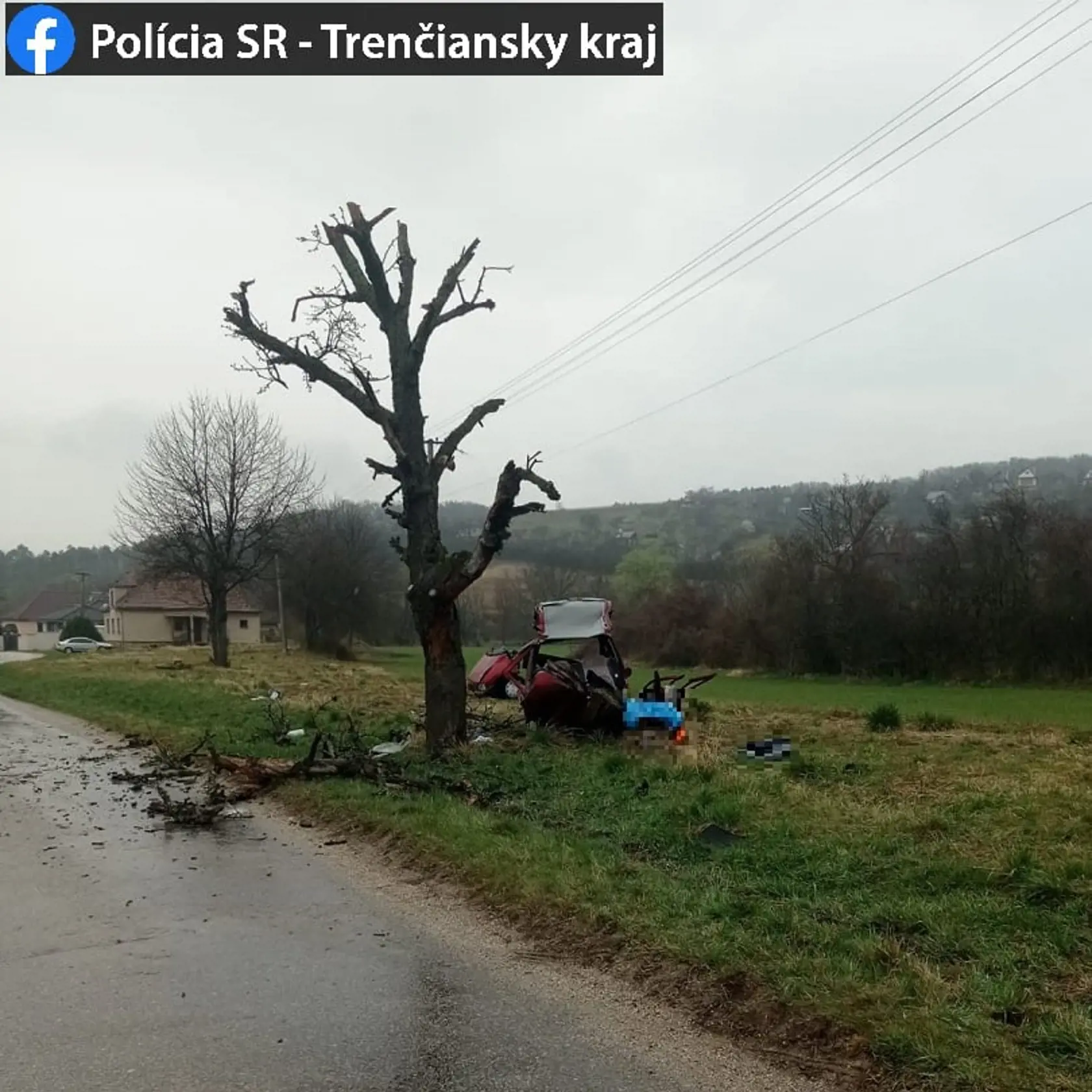 TRAGICKÁ DOPRAVNÁ NEHODA V OKRESE NOVÉ MESTO NAD VÁHOM