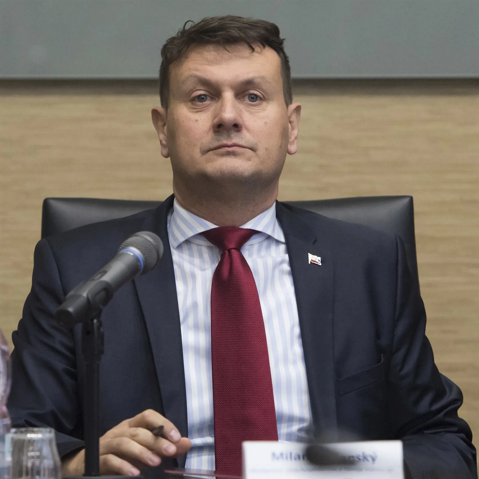 Na snímke je Milan Lapšanský.