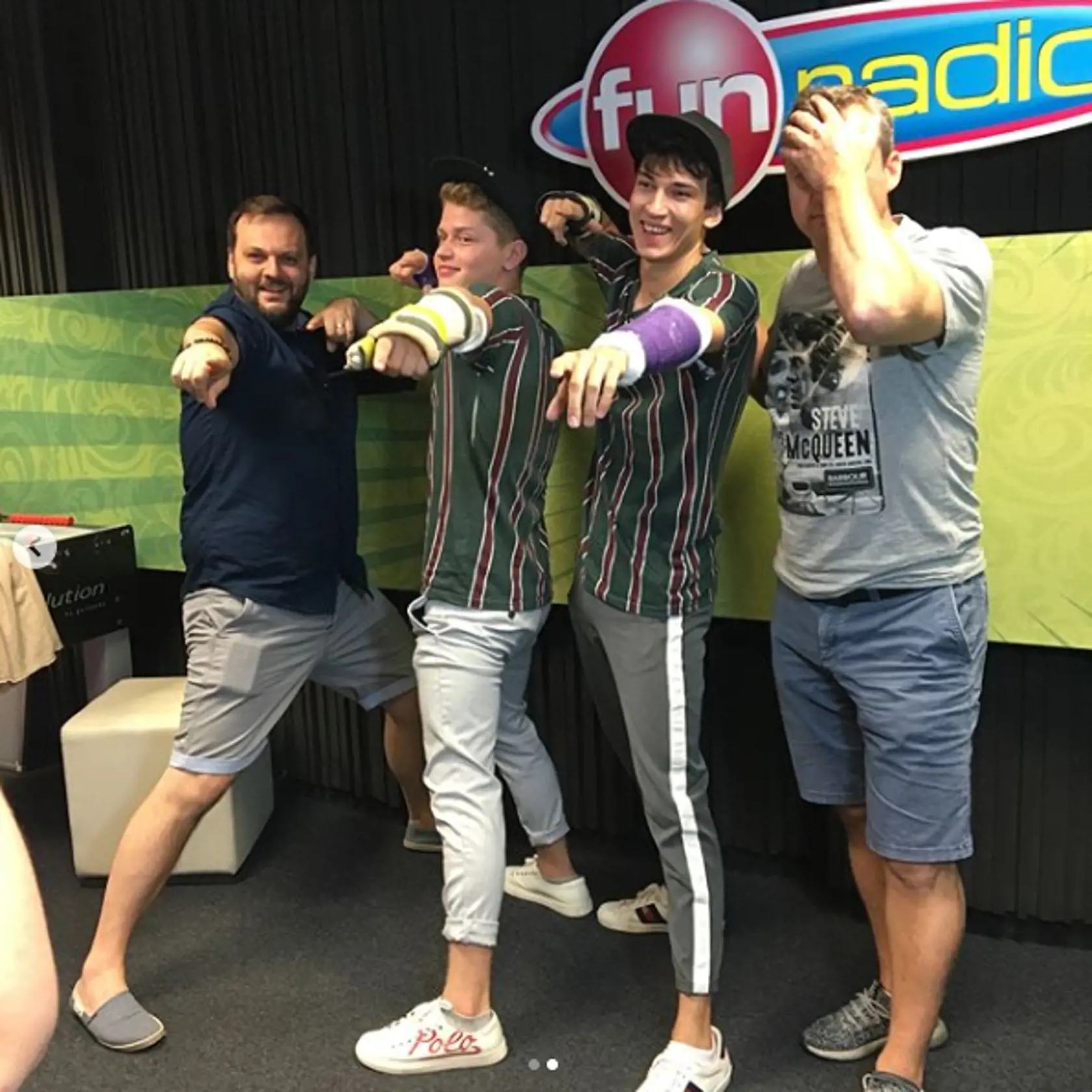 Kamaráti Oliver a Marek boli nedávno hosťami vo Fun rádiu.