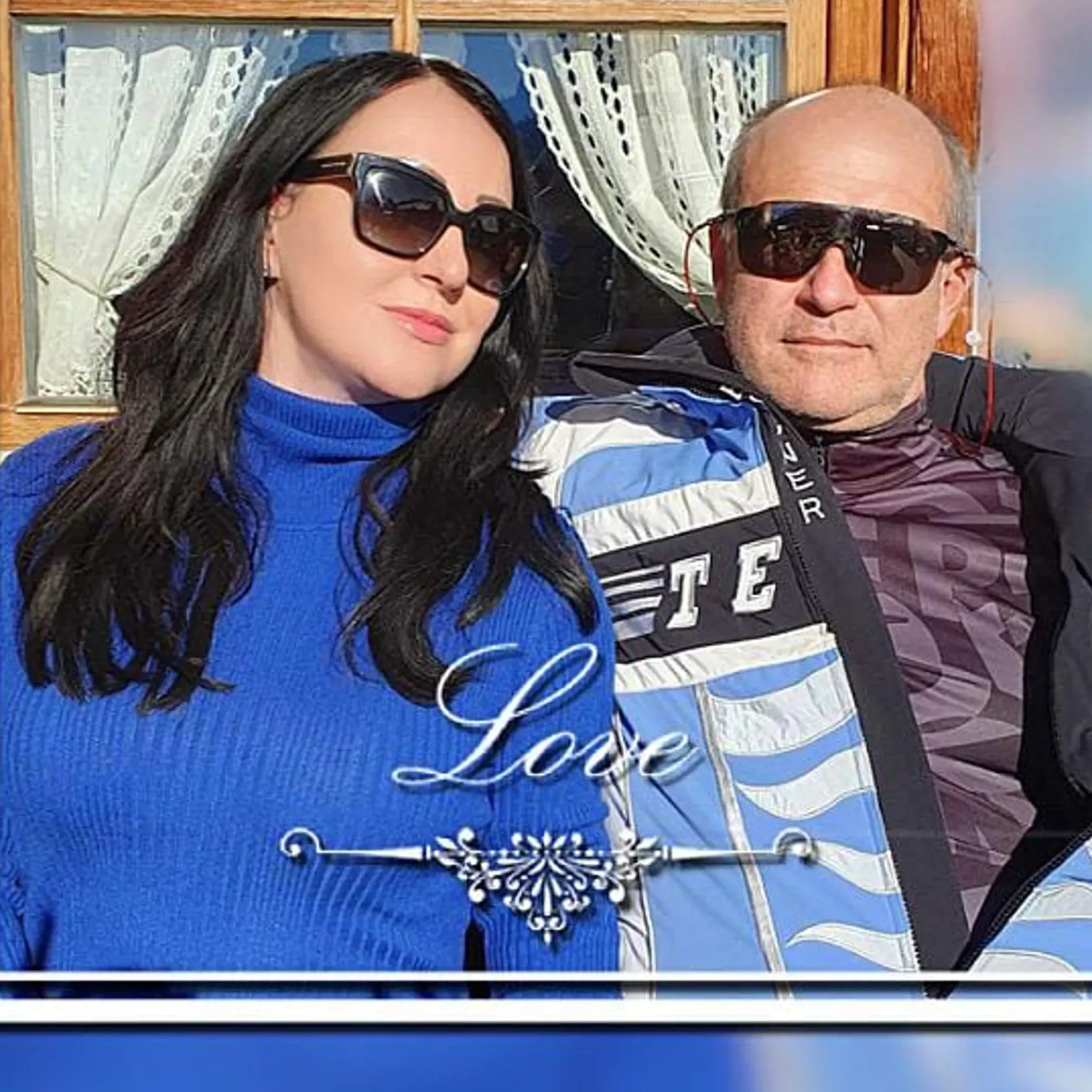 Dnes už nebohý Milan Lučanský s manželkou Martinou.