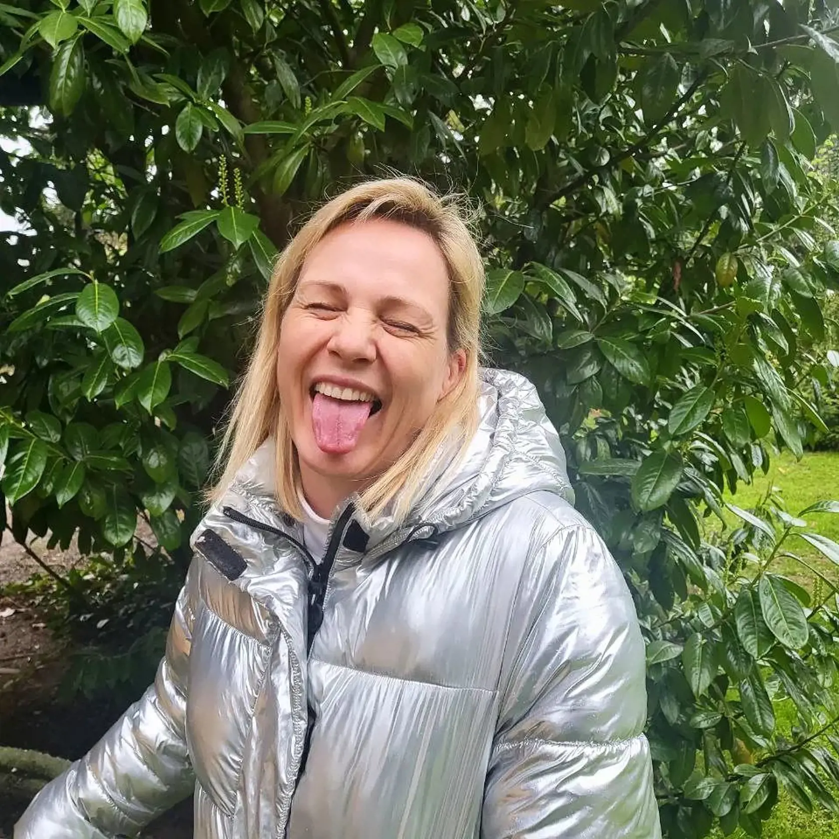 Poláková nemá problém zverejniť aj takúto fotku s grimasou.