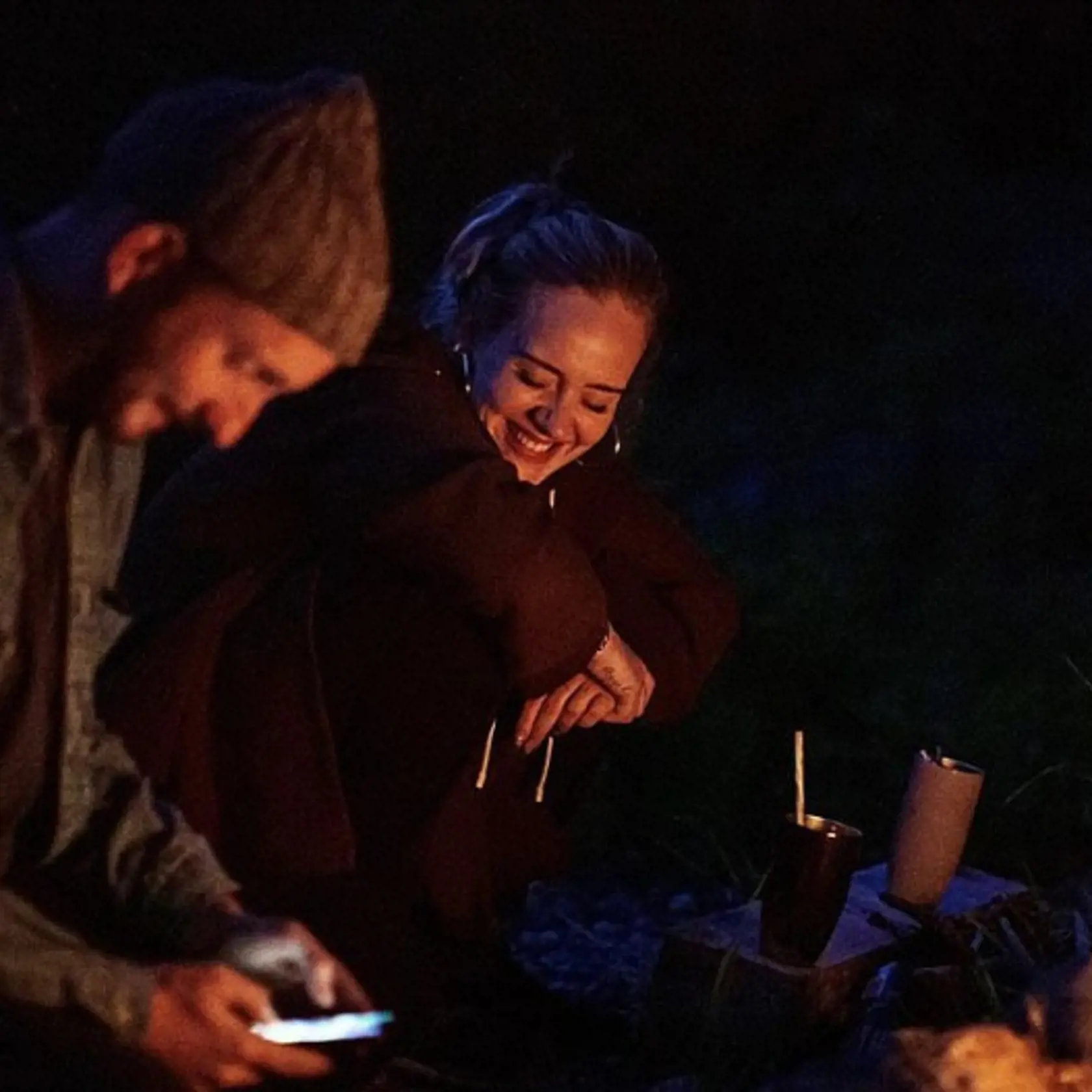 Adele bola na dovolenke uvoľnená.