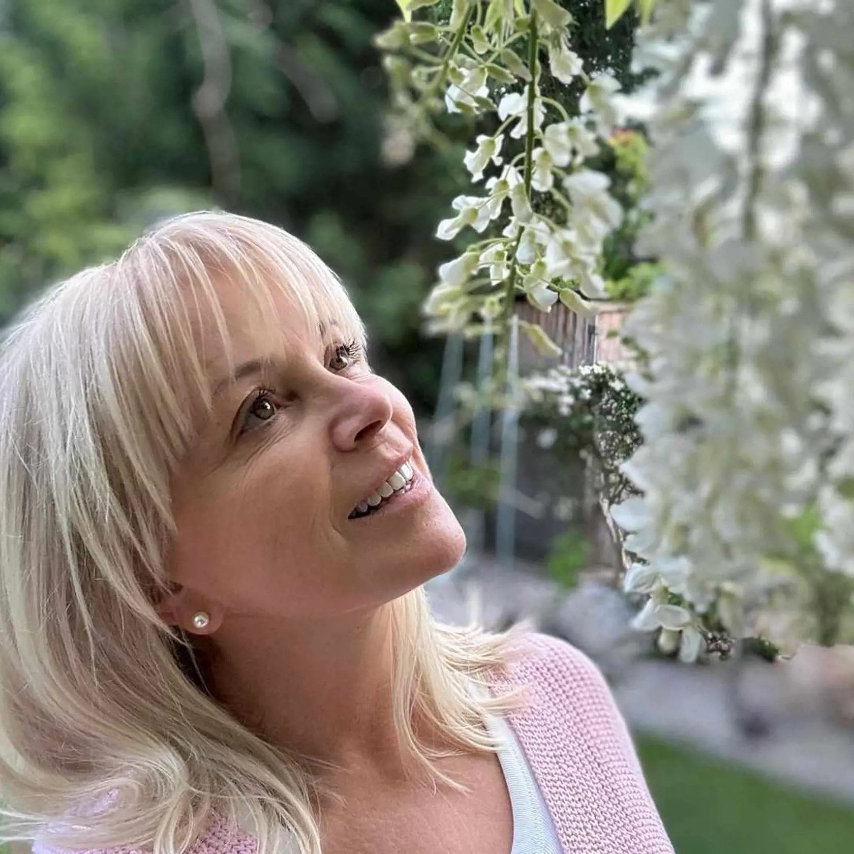 Zuzana Vačková a jej vistéria