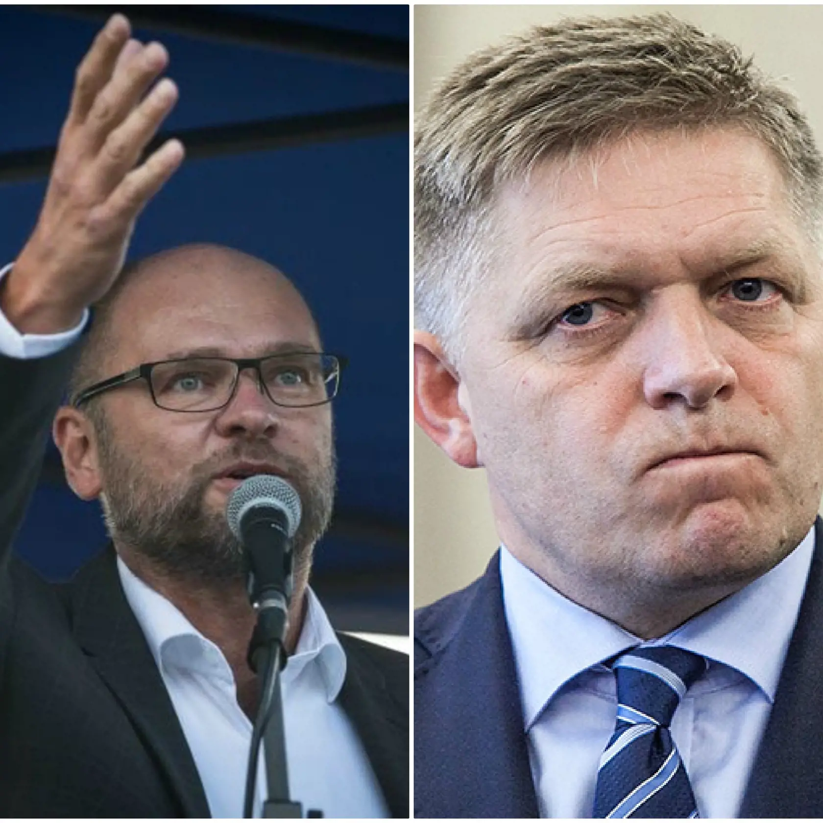 Richard Sulík a Robert Fico