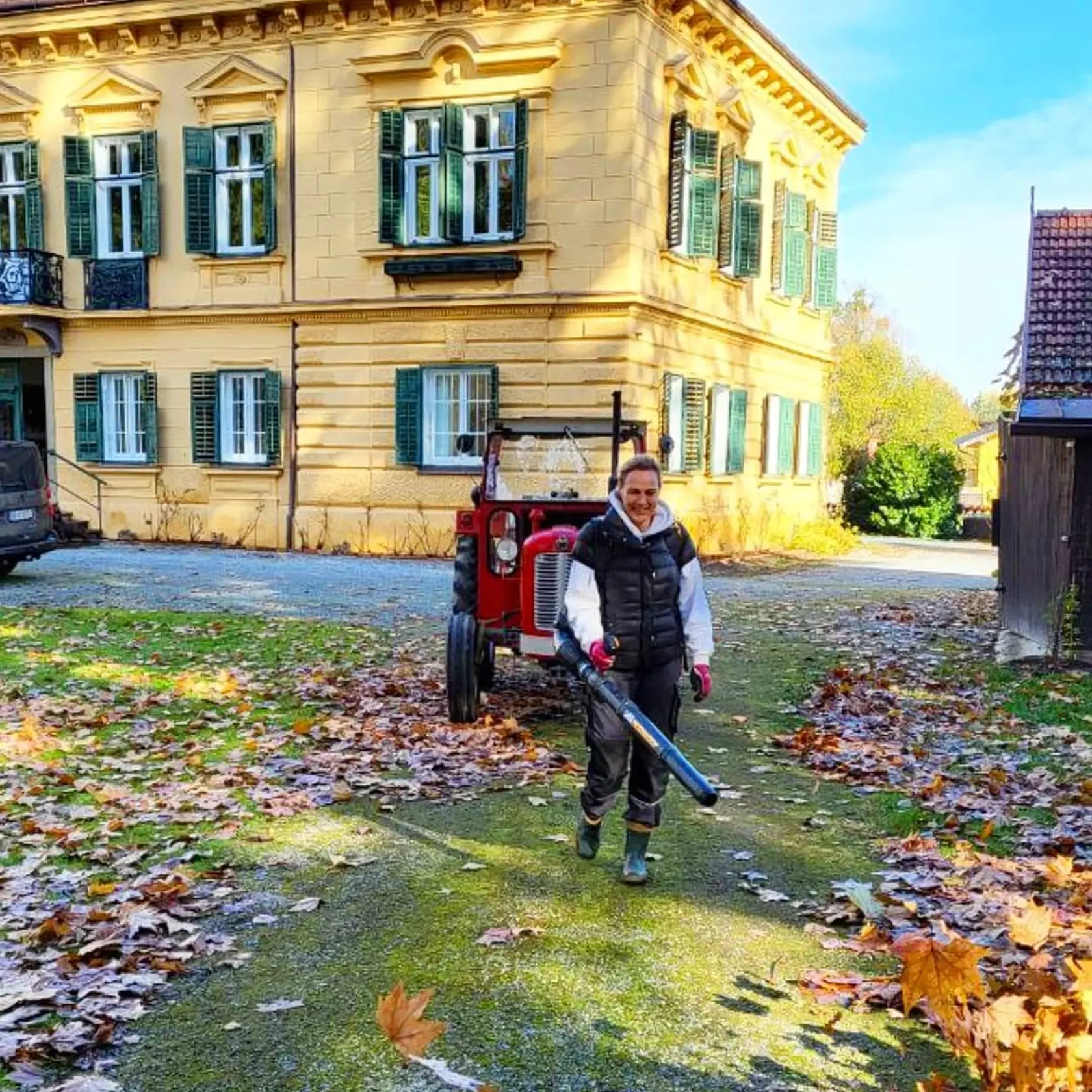 Poláková sa práce nebojí.