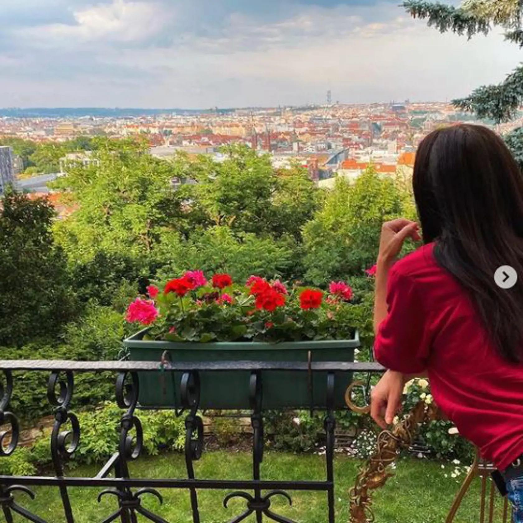 Michaela Kuklová cez víkend navštívila Gottovu Bertramku.