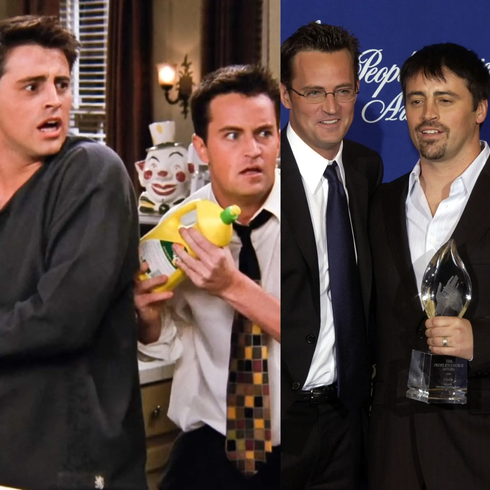 Joey a Chandler boli nerozlučná dvojka, o to viac smrť Matthewa Perryho bolí.