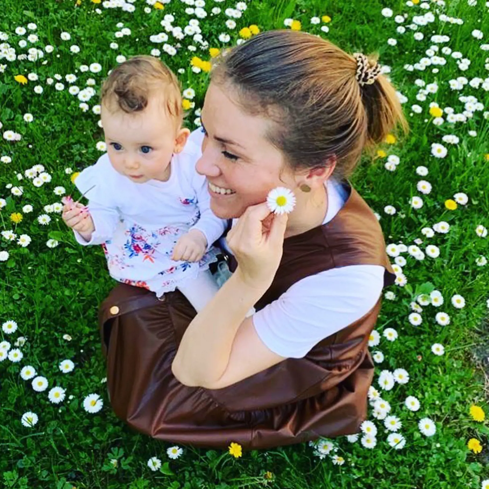 Erika Kandráčová s dcérkou Máriou