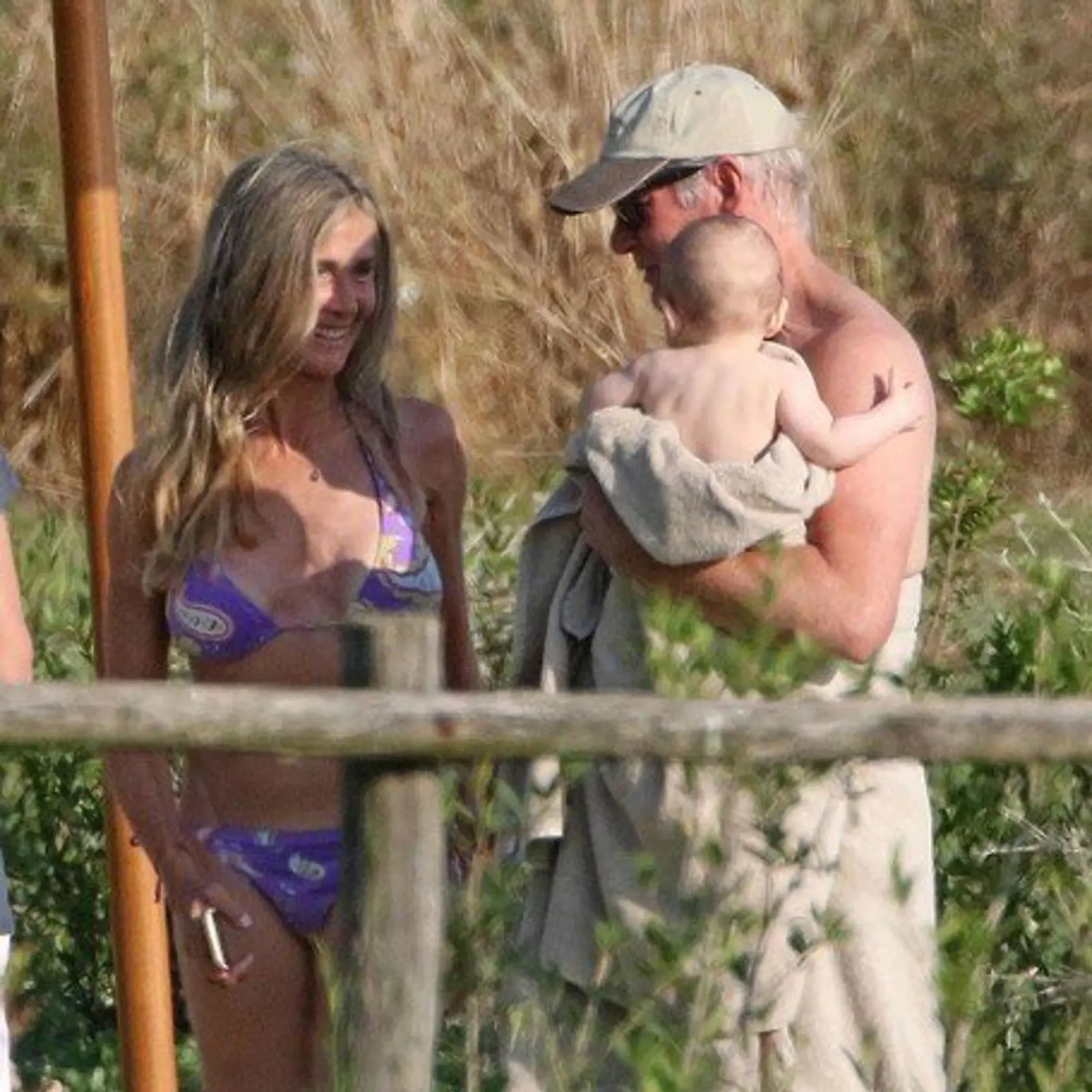 Richard Gere dovolenkuje s rodinkou v Toskánsku.
