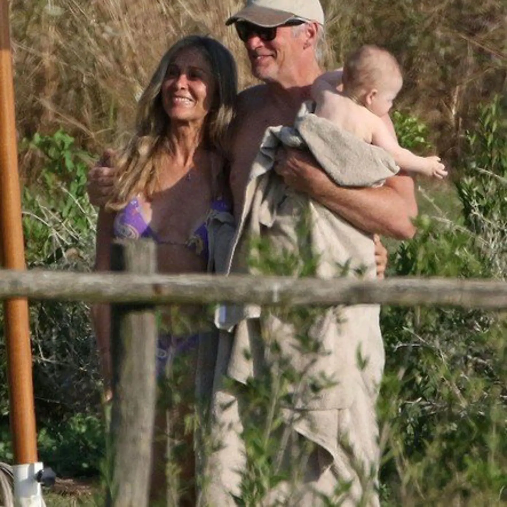 Richard Gere dovolenkuje s rodinkou v Toskánsku.