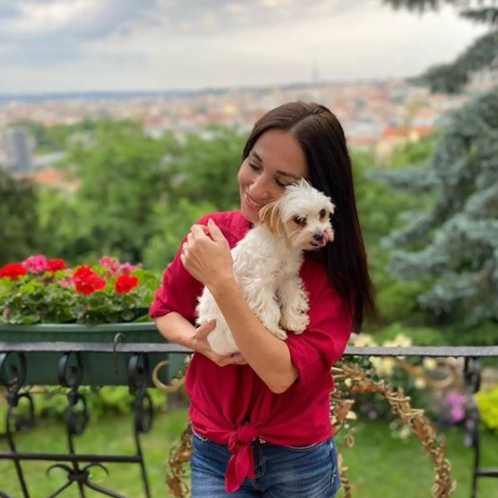 Michaela Kuklová cez víkend navštívila Gottovu Bertramku.