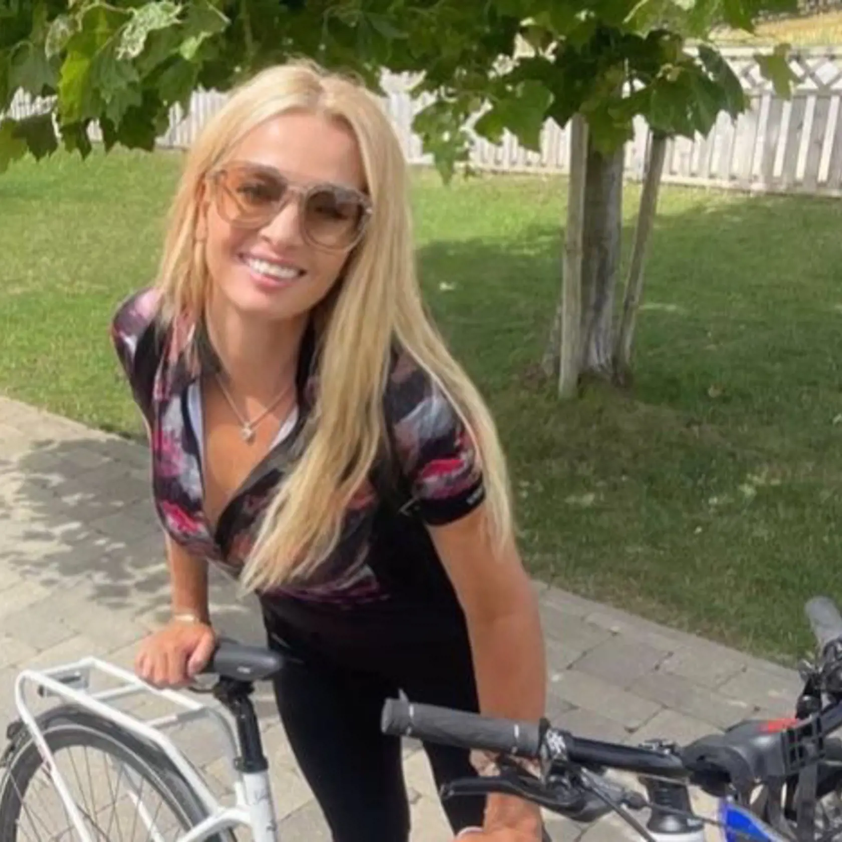 August 2023: Športová moderátorka Marianna Ďurianová si dávala do tela. Cez víkend absolvovala cyklo túru.