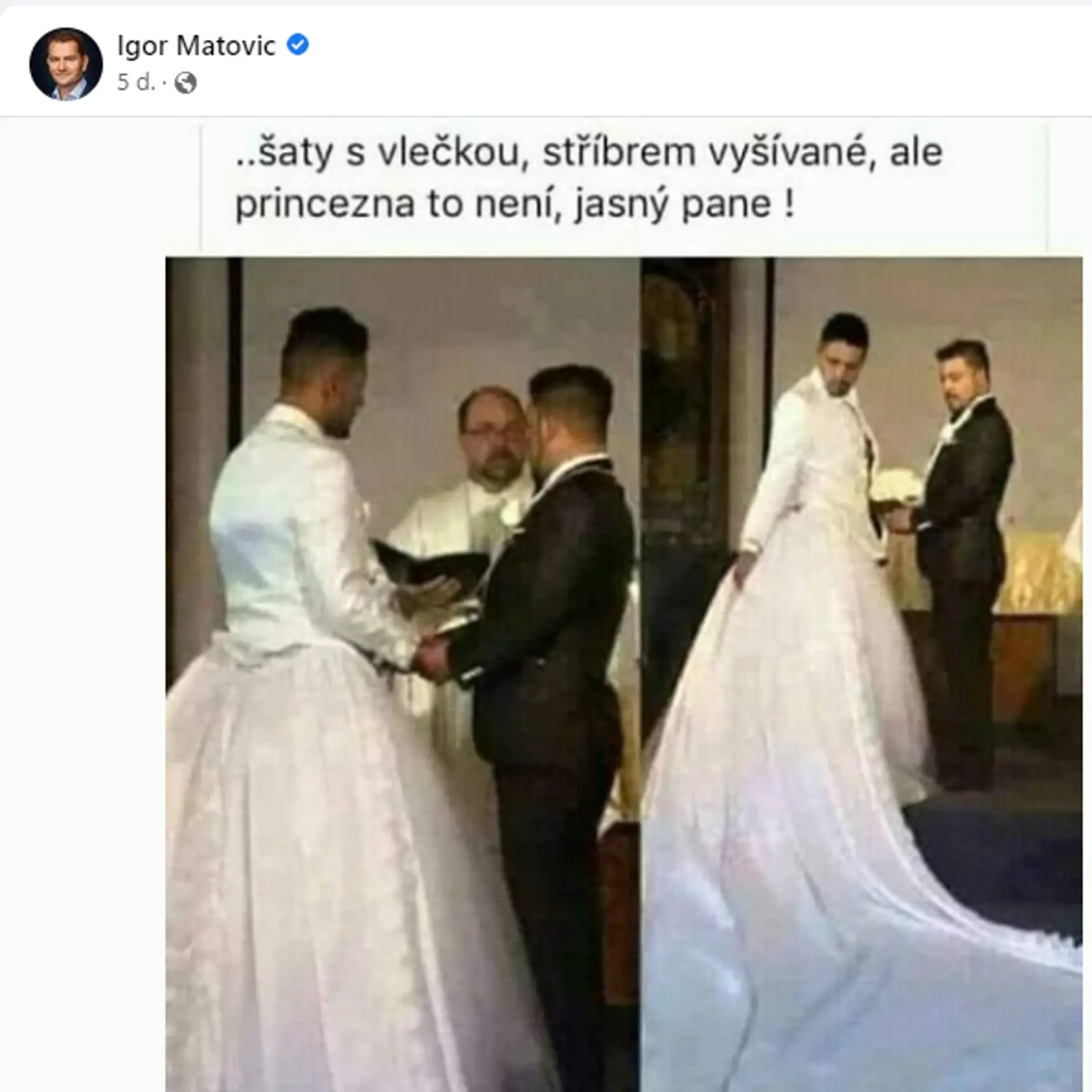 Igor Matovič zverejnil tento príspevok.