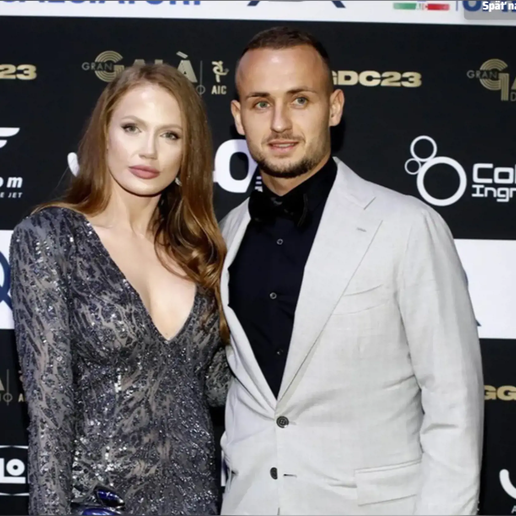 Stanislav Lobotka s Kristínou Šulovou