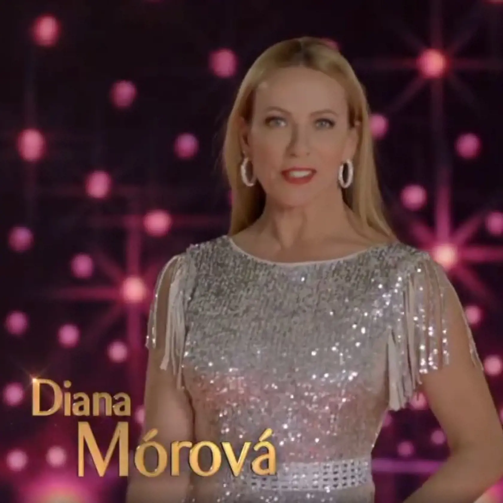 Herečka Diana Mórová v upútavke k Let's Dance.