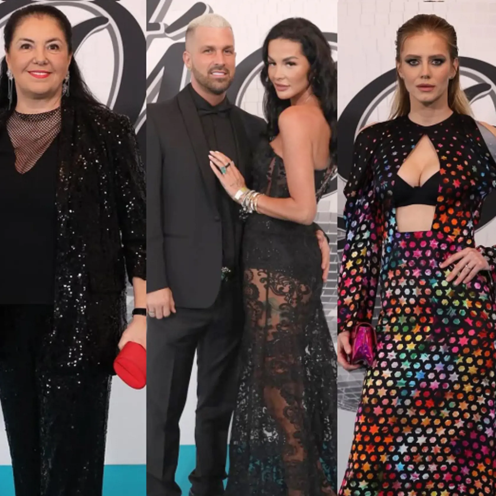 Druhé kolo Let's Dance: Na snímke moderátorka Iveta Malachovská, Zuzana Plačková s manželom Reném a Saša Gachulincová. 