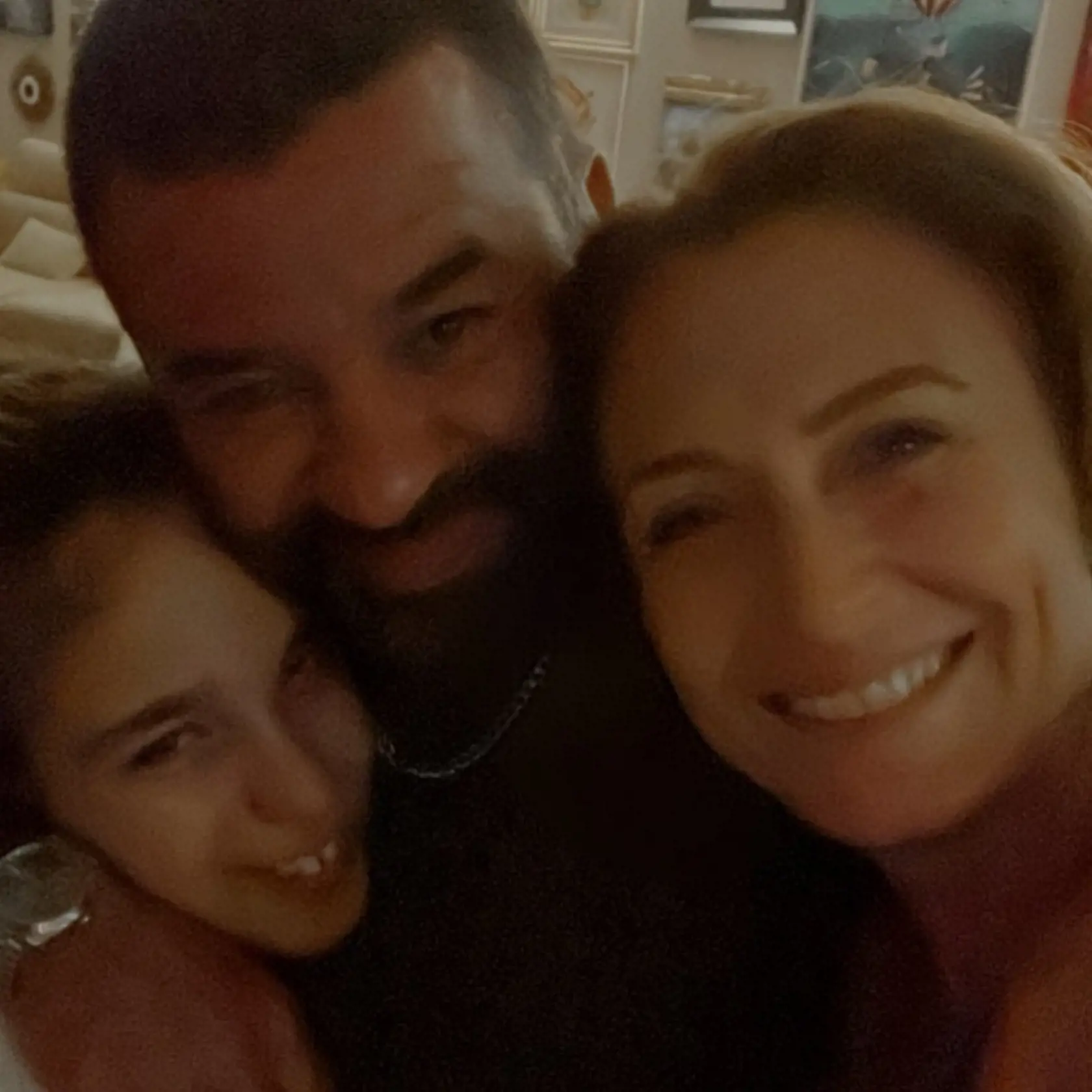 S mužom a dcérou