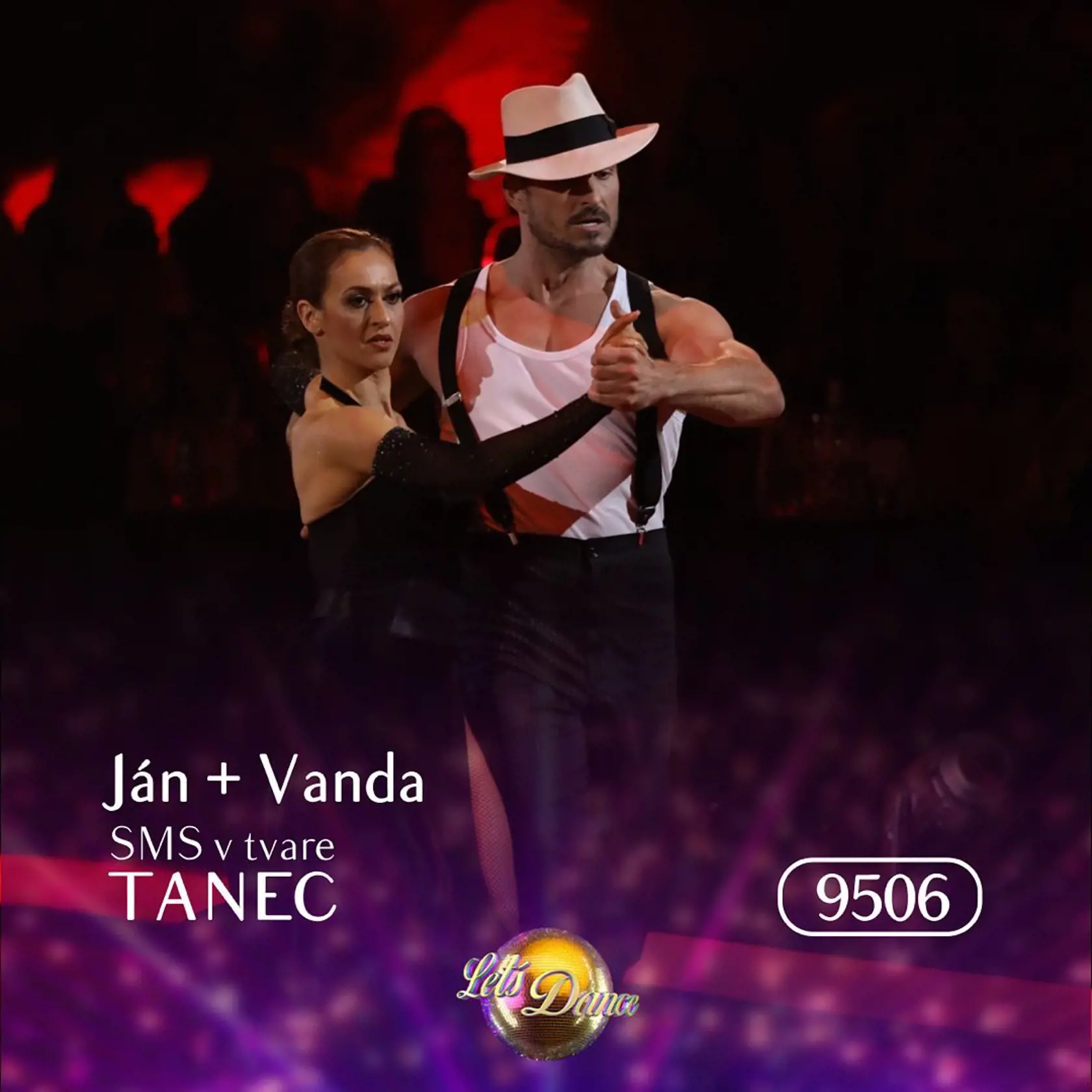 Finále Let's Dance: Ján Koleník a Vanda Poláková a ich tango.