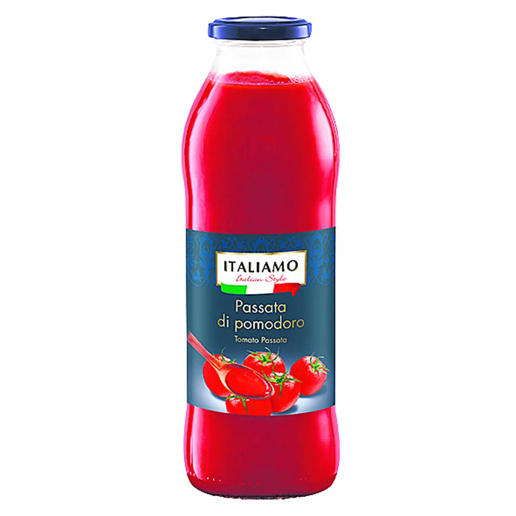 Paradajková omáčka, 720 ml, cena 1,49 eura.