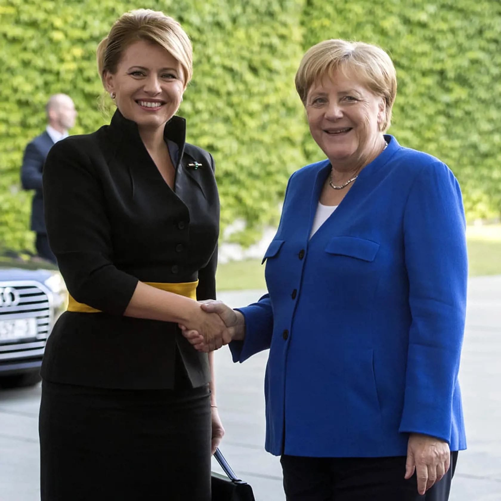 Zuzana Čaputová na návšteve v Nemecku.