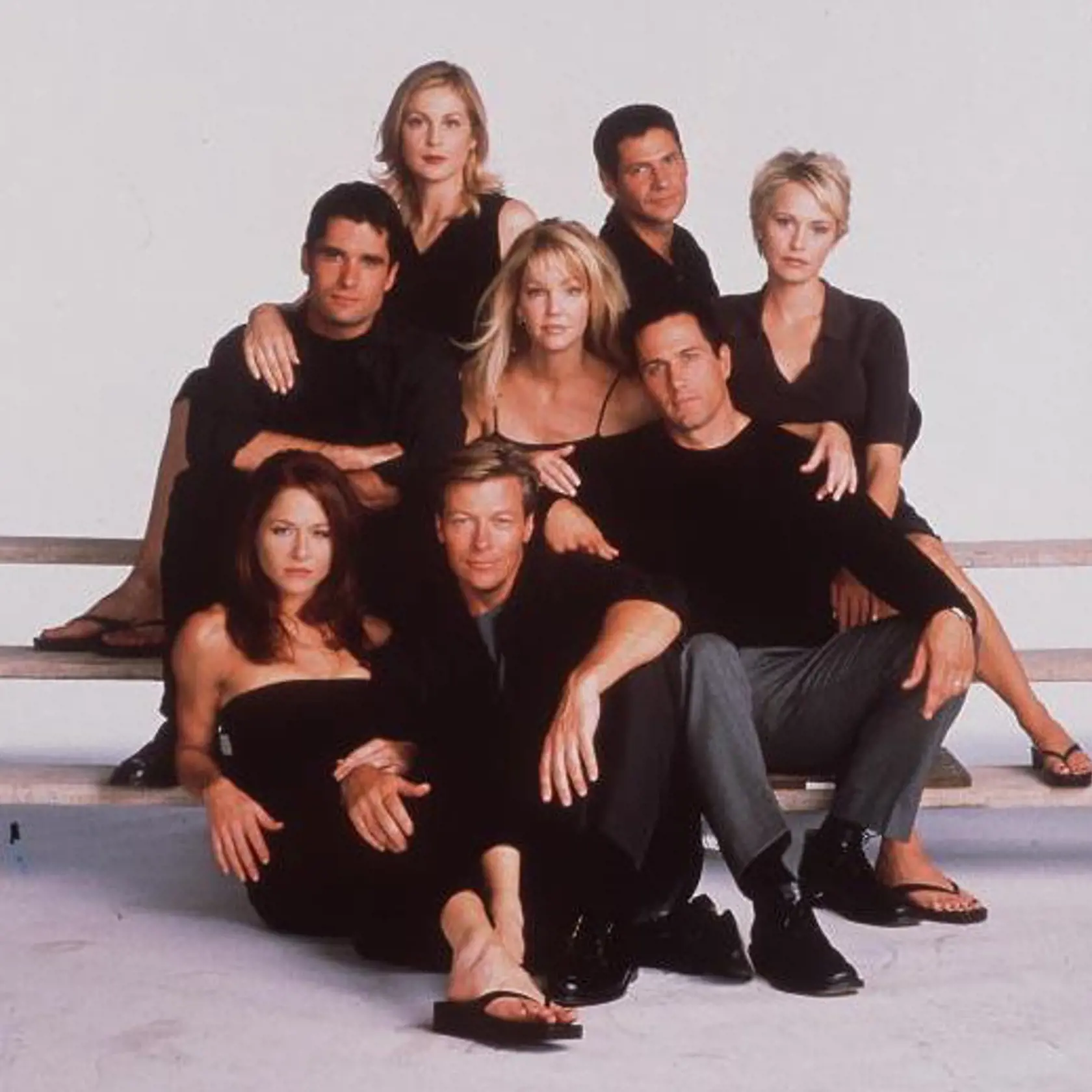 Jedna z hviezd seriálu Melrose Place skončila v putách.