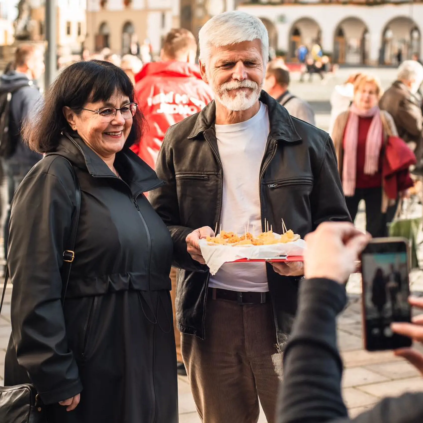 Petr Pavel si zaspomínal na Olomoucké syrečky.