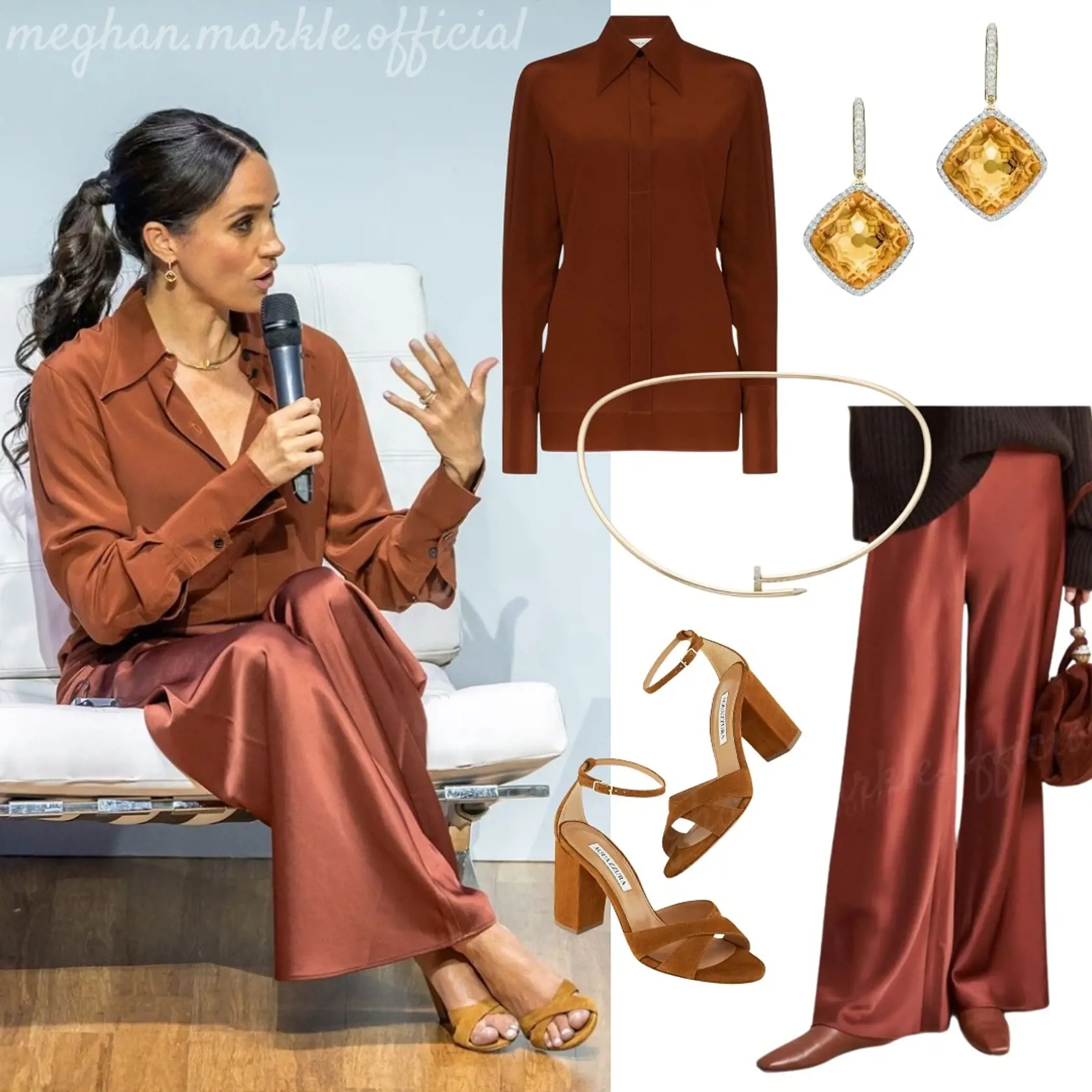 Meghan sa často oblieka len do jednej farby.