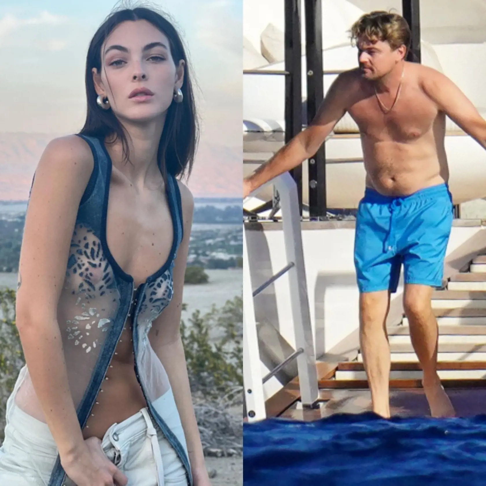 Leo je zaťažený na štíhle tmavovlásky. So svojím novým objavom si práve užíva v Mexiku.