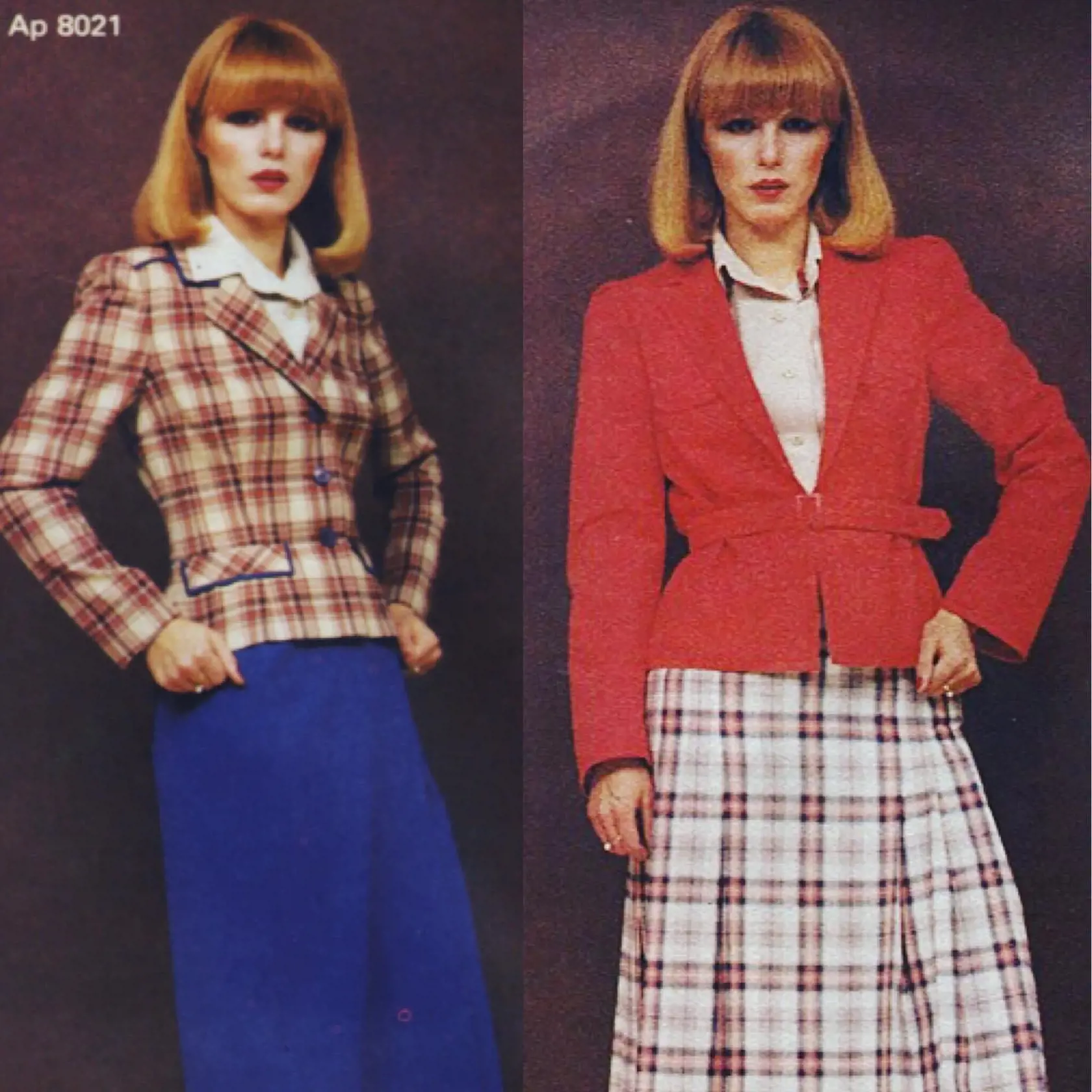 Emma Tekelyová ako mladá modelka