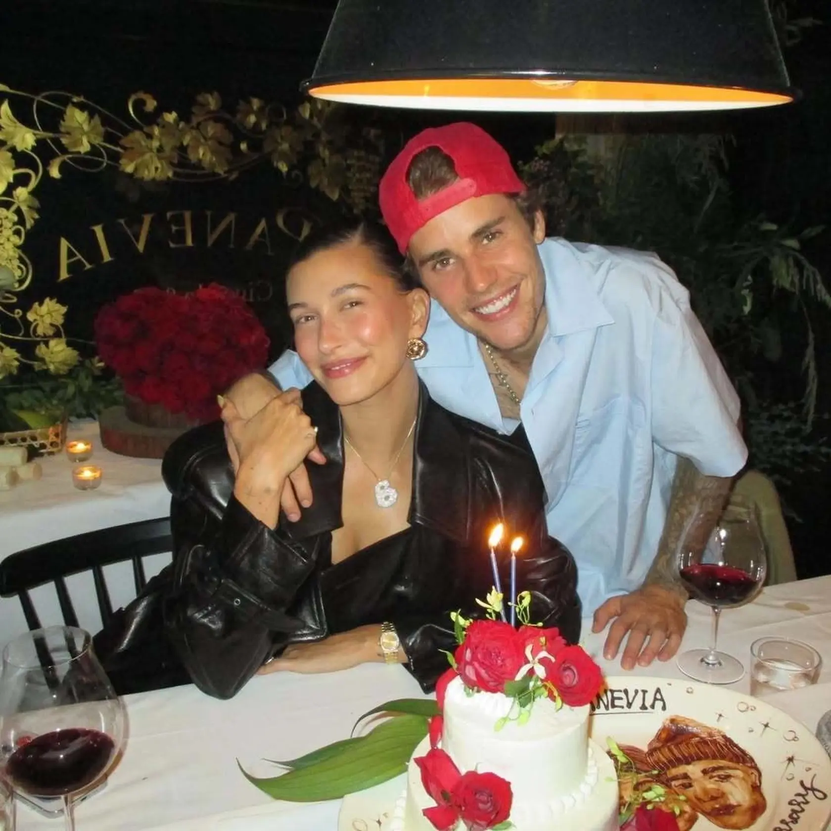 Justin Bieber s manželkou Hailey.