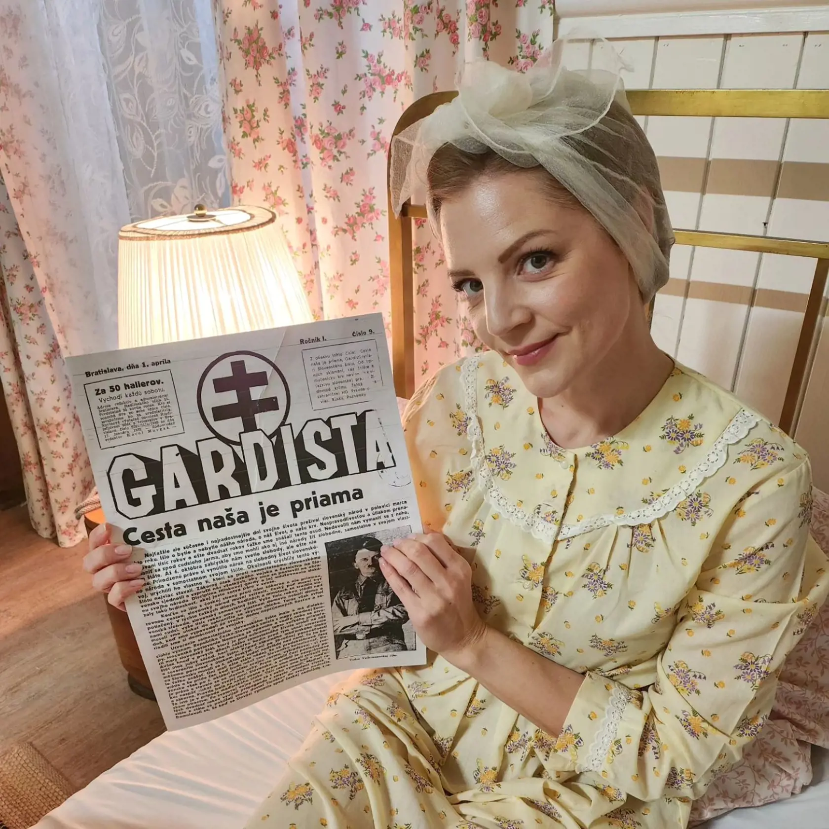 Barbora Chlebcová ako ľudáčka Tereza Lapšanská.