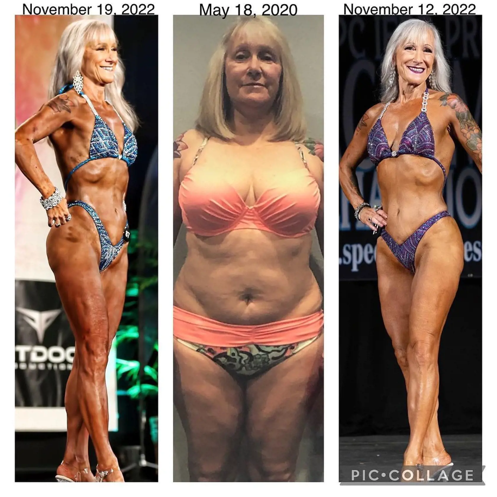Ilene sa za dva roky vypracovala na fitness hviezdu.