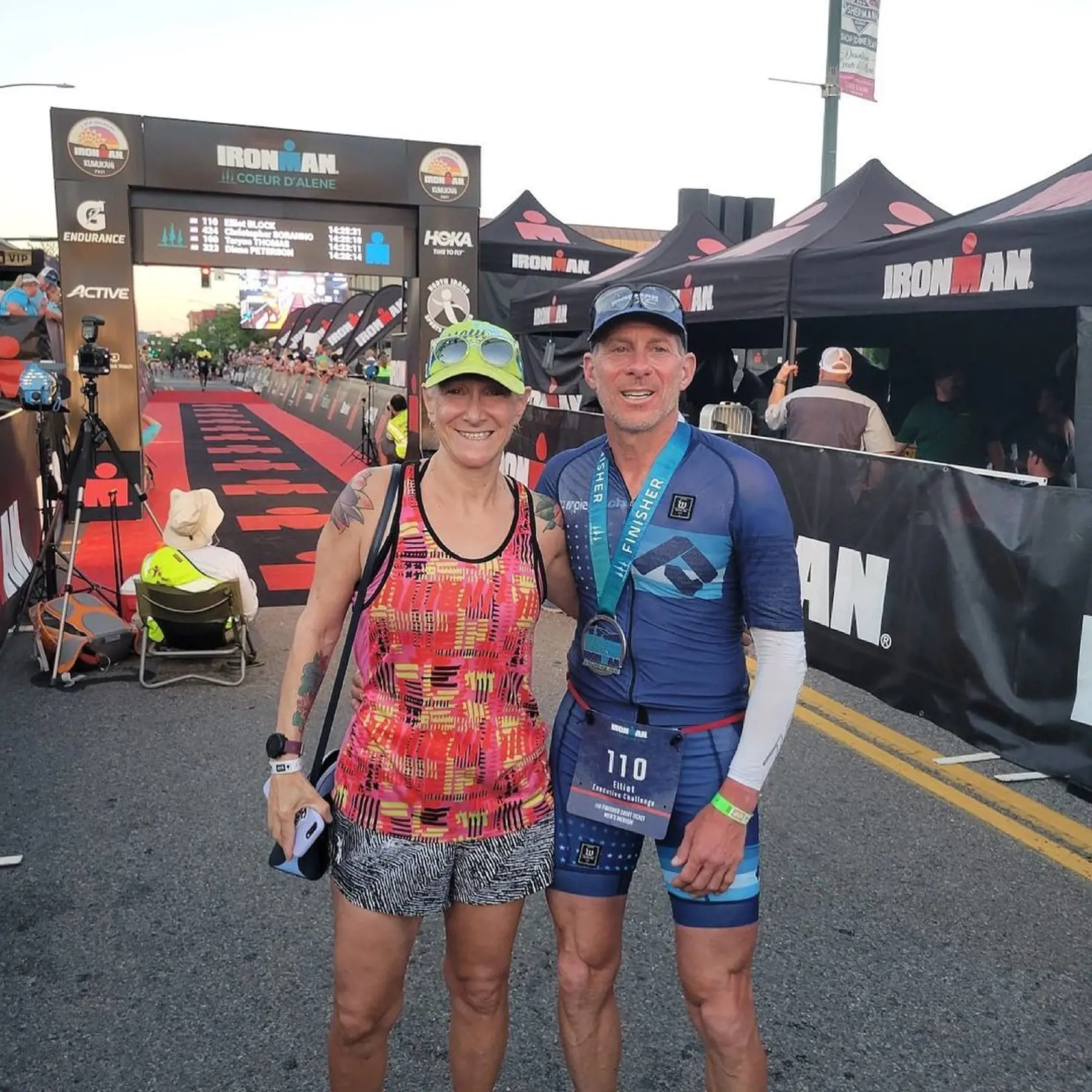 Ilene na súťaži Ironman