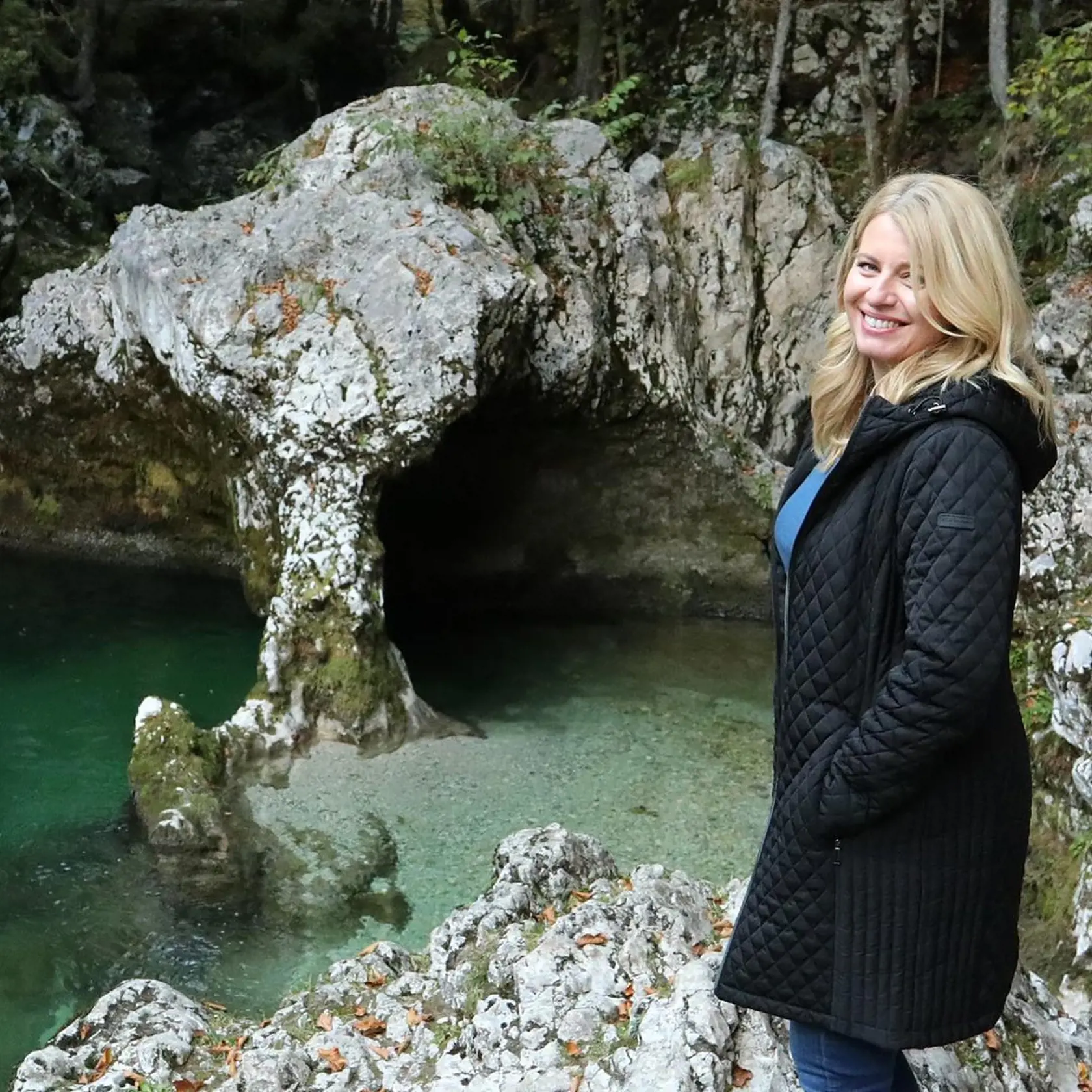 Prezidentka Zuzana Čaputová v Triglavskom národnom parku.