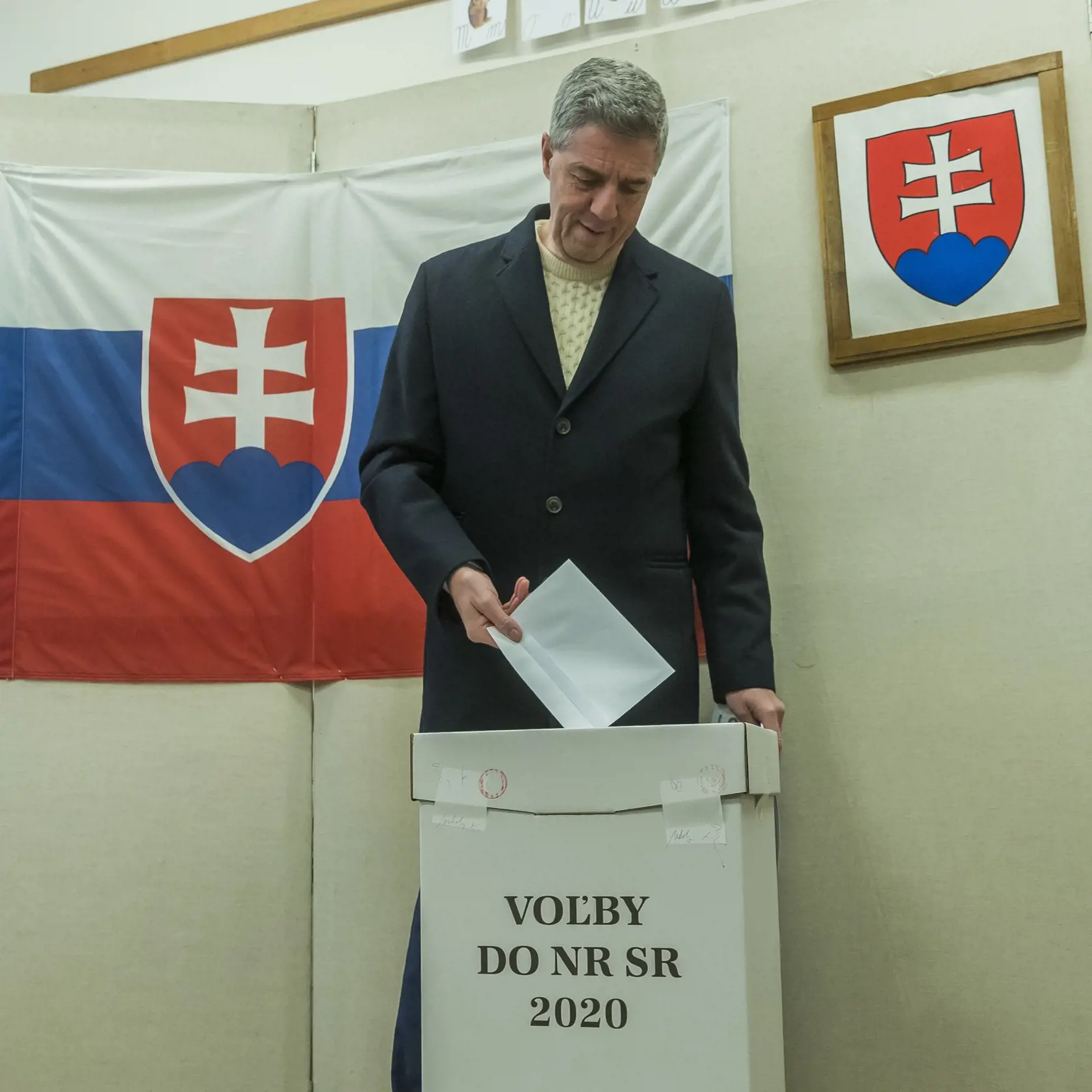 Voľby 20220. Na snímke Béla Bugár.