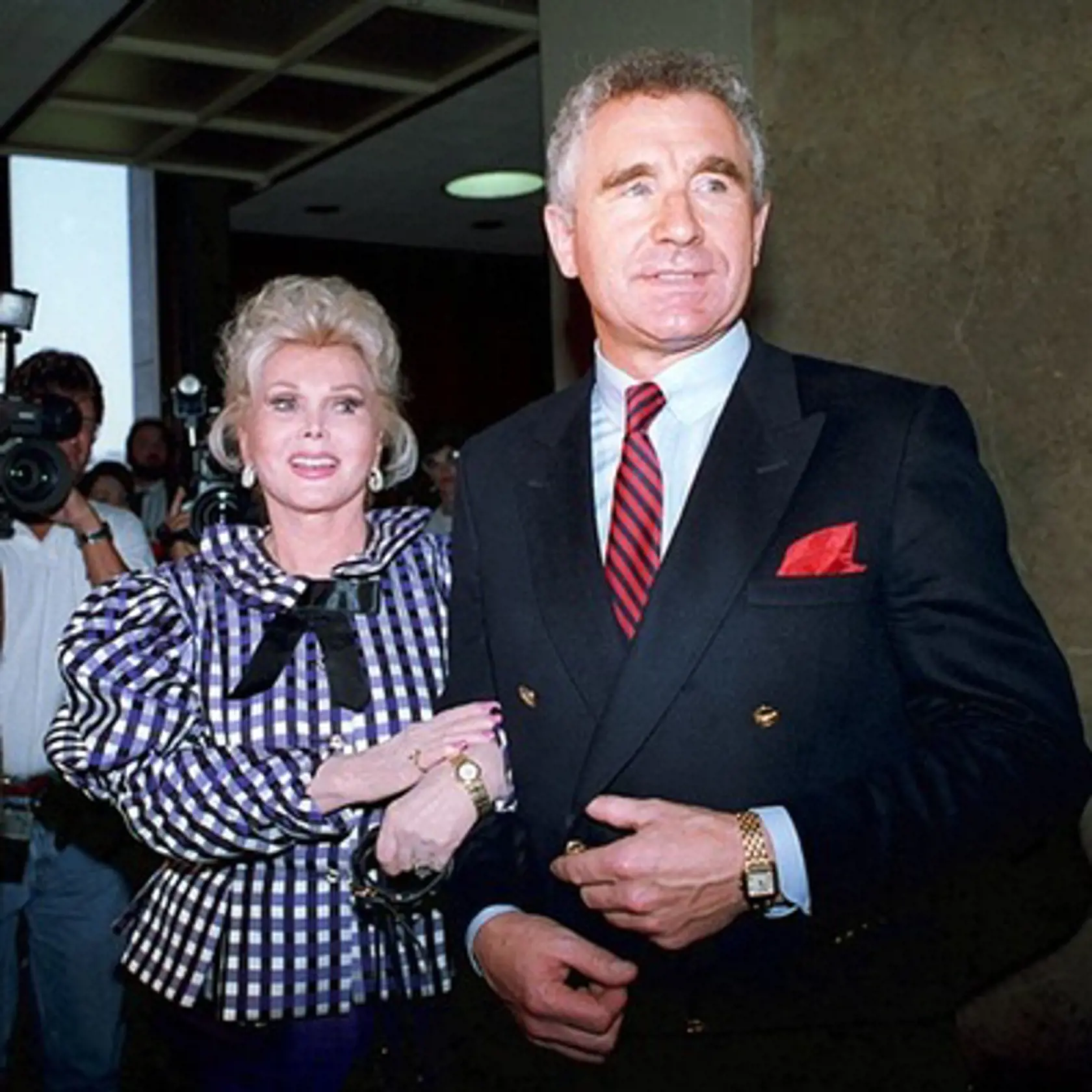 Zsa Zsa gabor s manželom Frédéricom von Anhaltom.