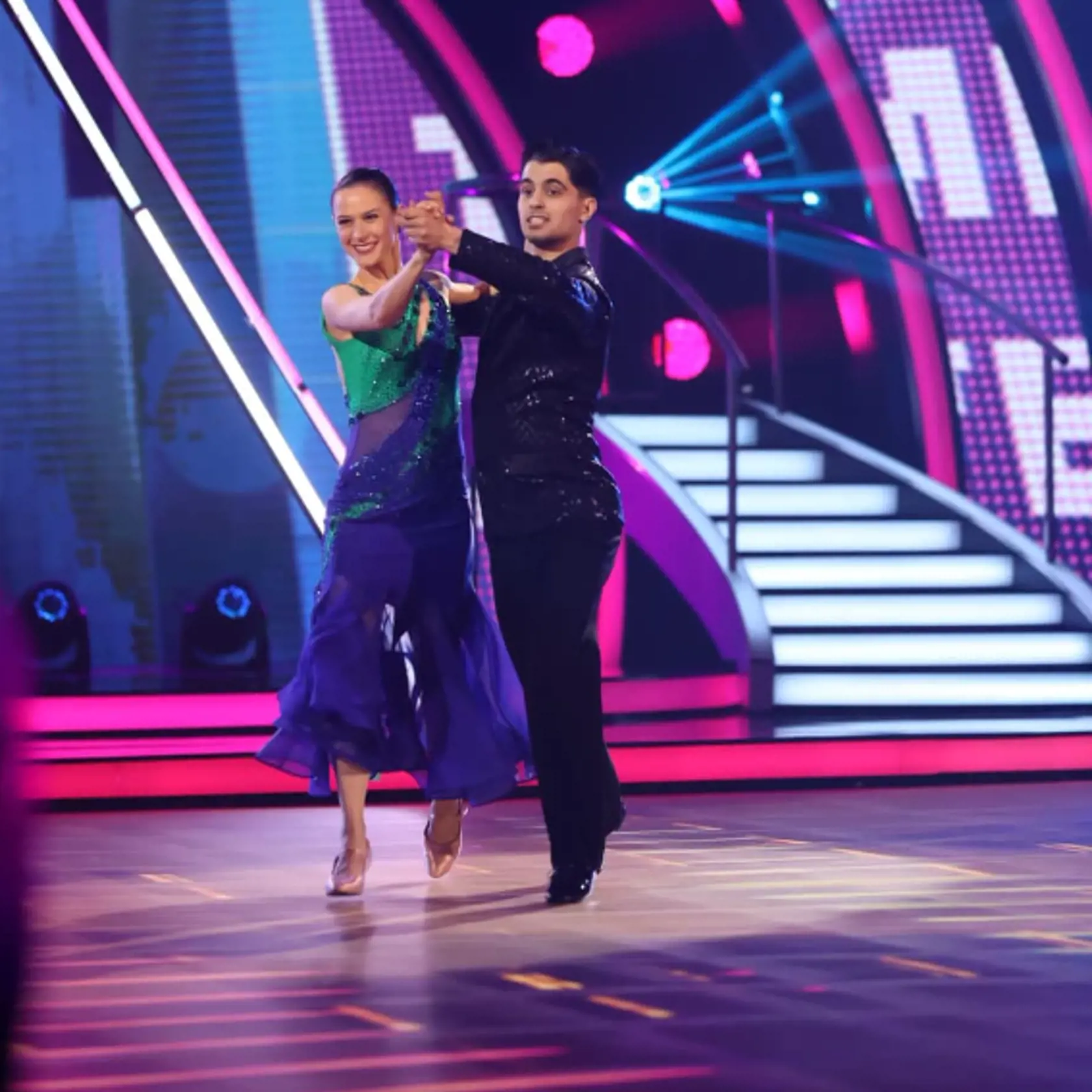 Anna Jakab Rakovská zožala v prvom kole potlesk za náročný quickstep.