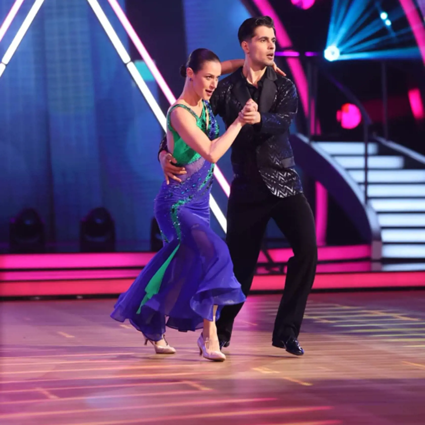 Anna Jakab Rakovská zožala v prvom kole potlesk za quickstep.