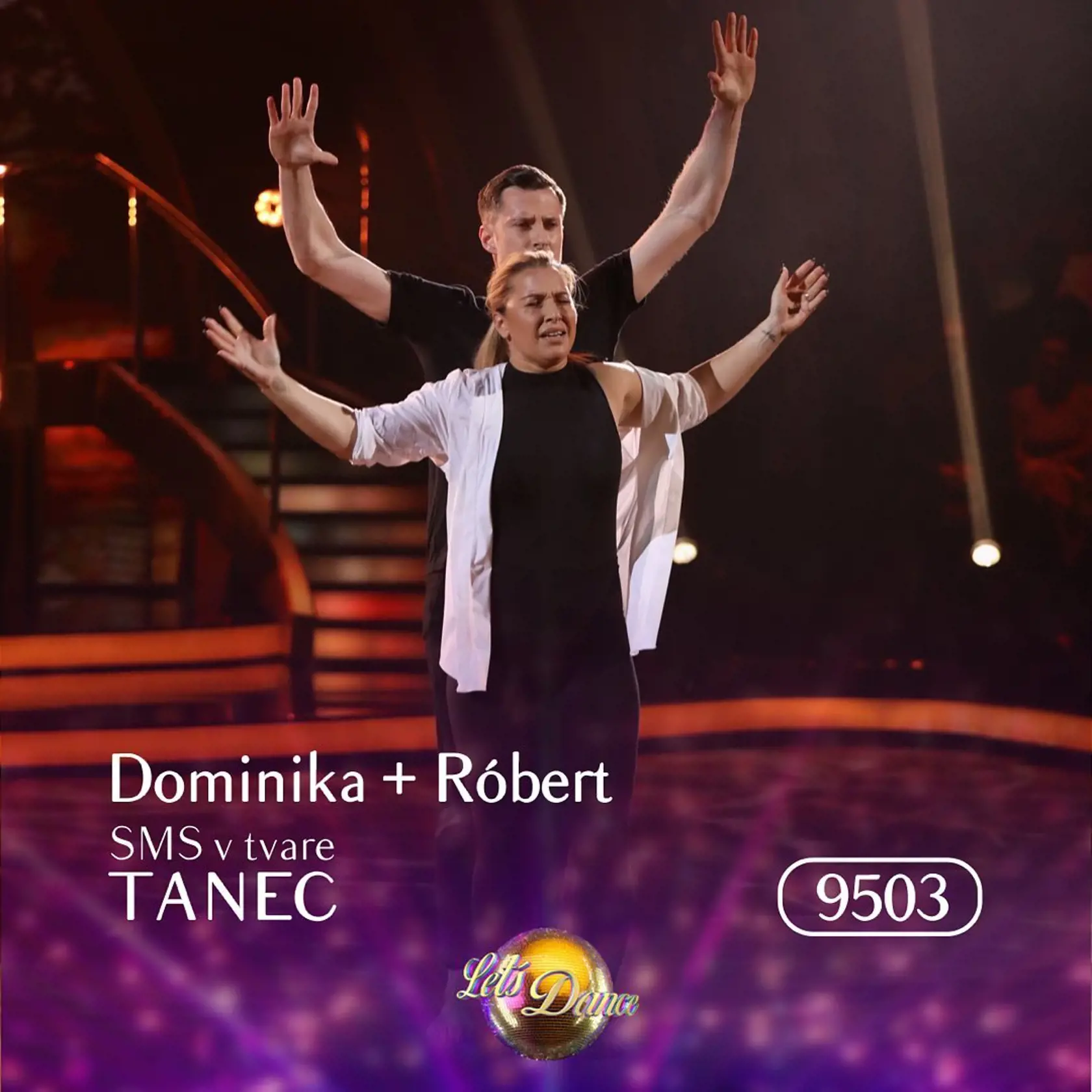 8. kolo Let's Dance: Dominika Cibulková a jej scénický tanec.
